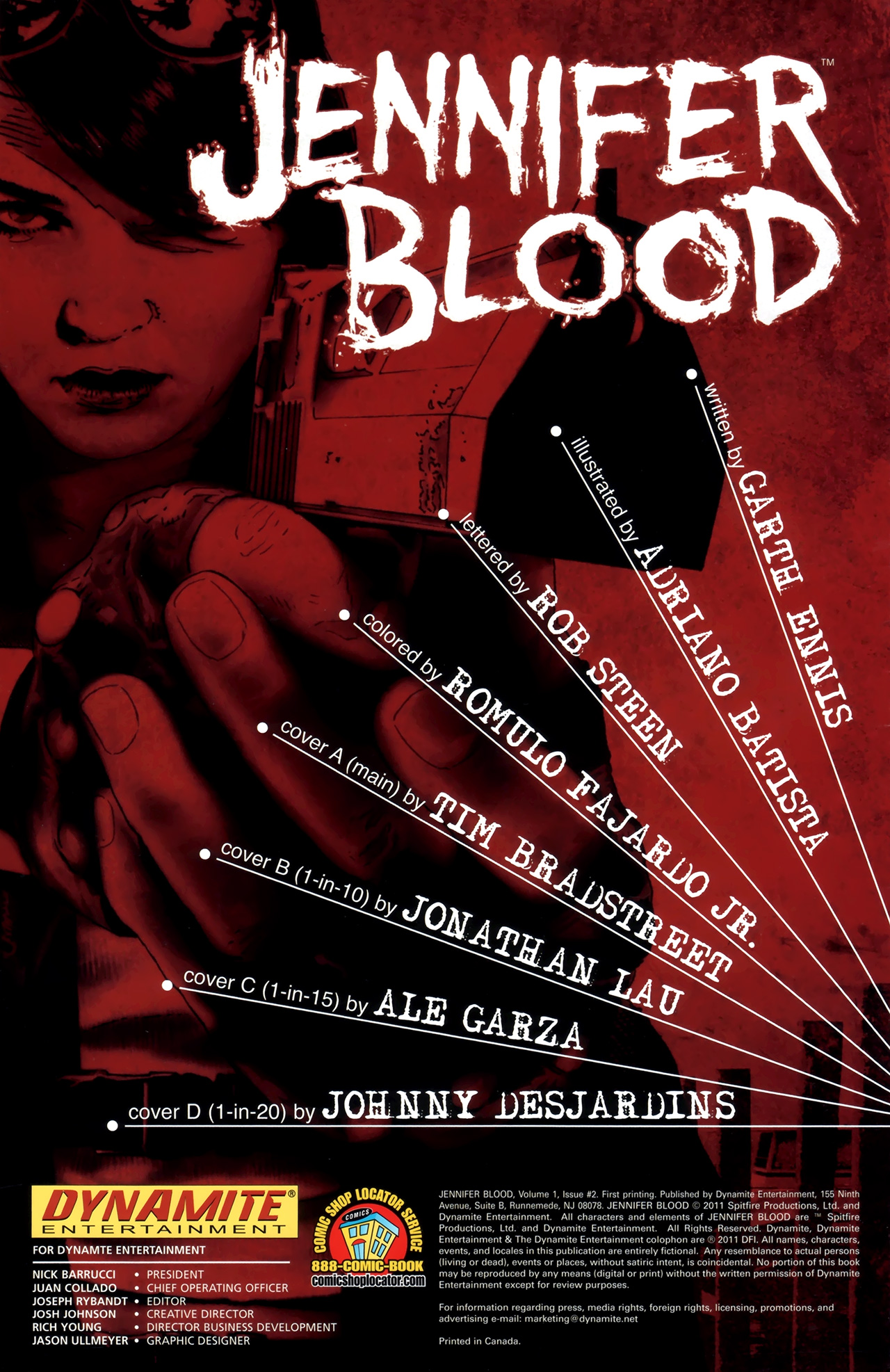 Read online Jennifer Blood comic -  Issue #2 - 7