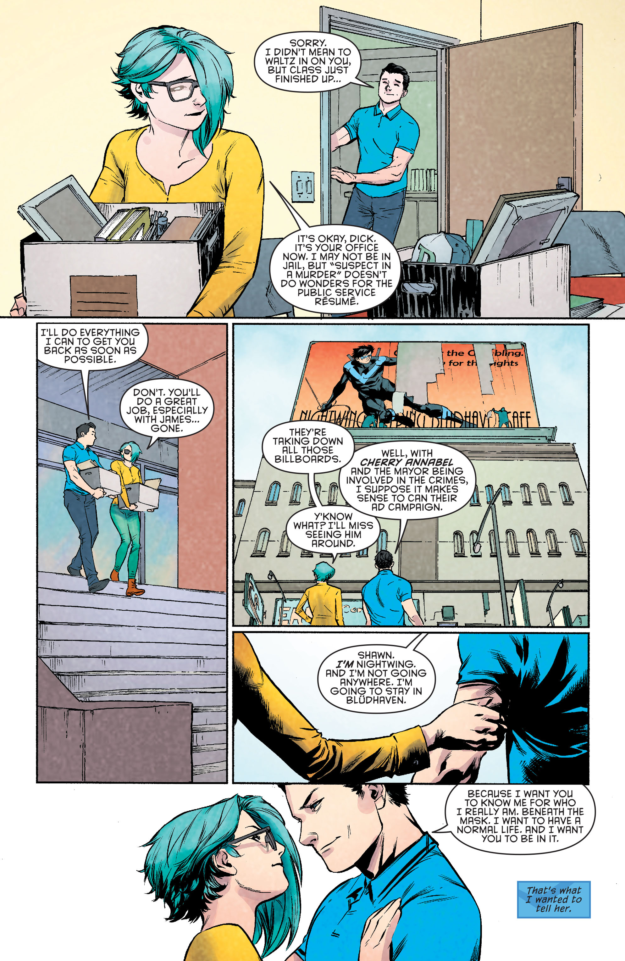Read online Nightwing (2016) comic -  Issue #14 - 19