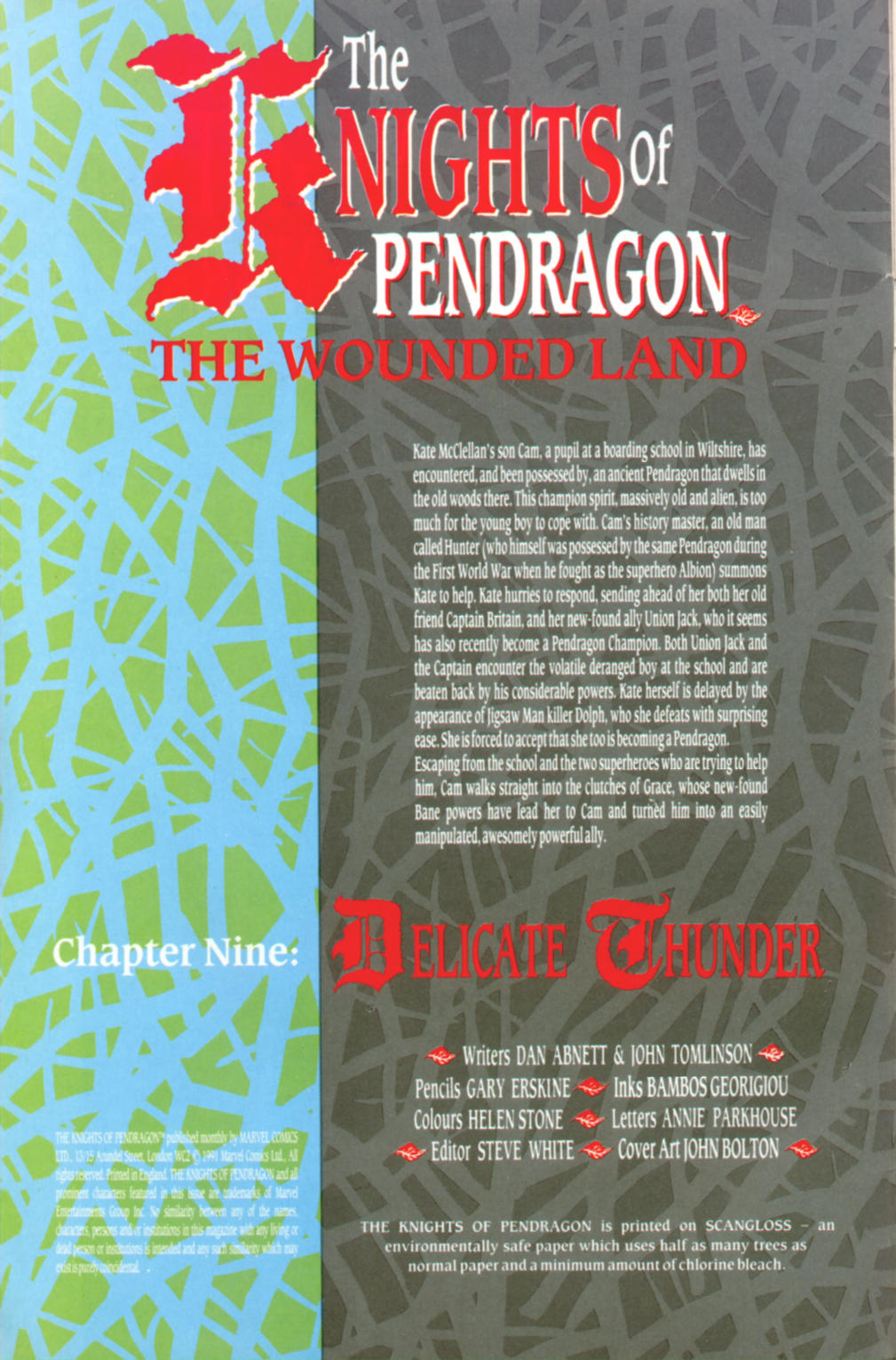 Read online The Knights of Pendragon comic -  Issue #9 - 2