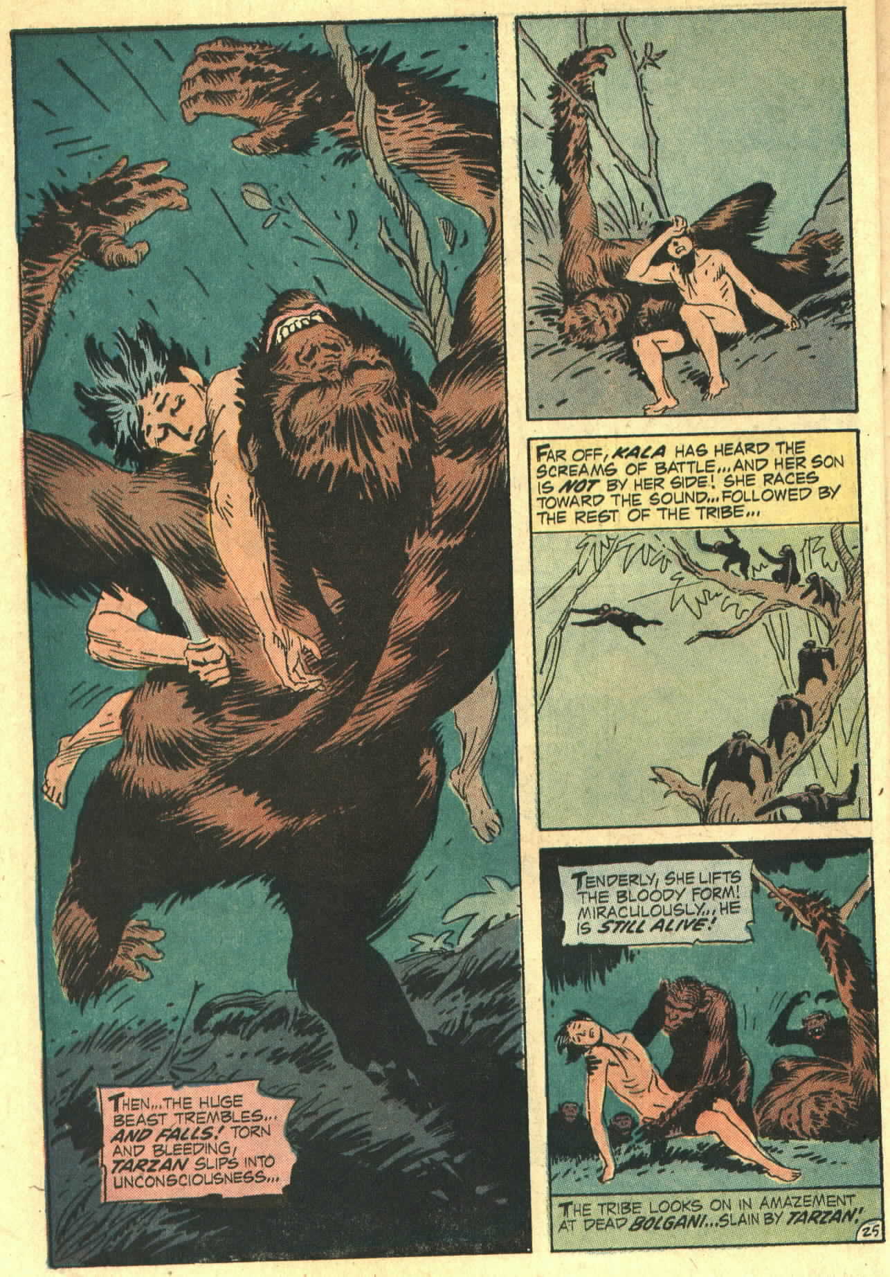Read online Tarzan (1972) comic -  Issue #207 - 26