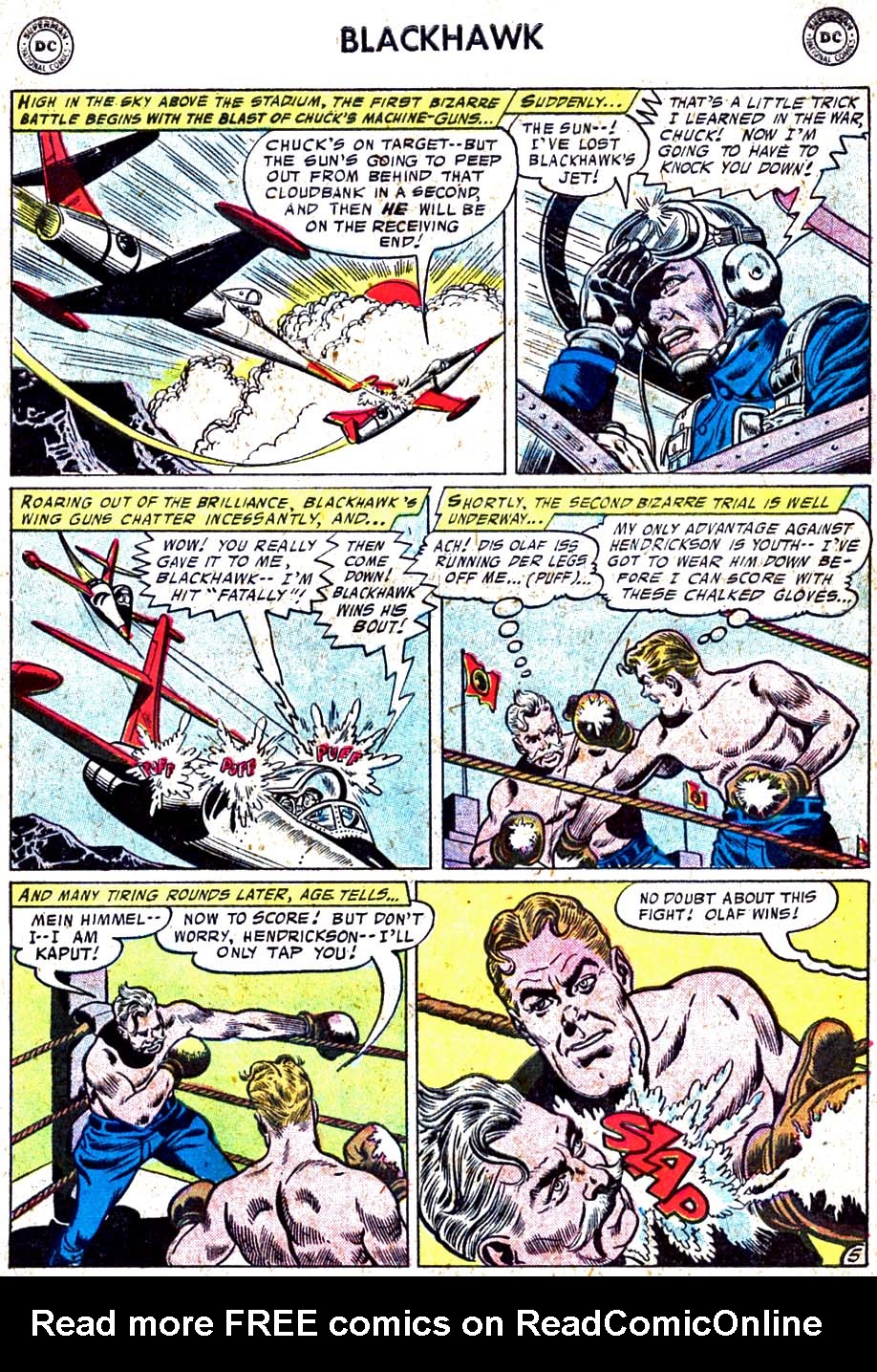 Read online Blackhawk (1957) comic -  Issue #114 - 7