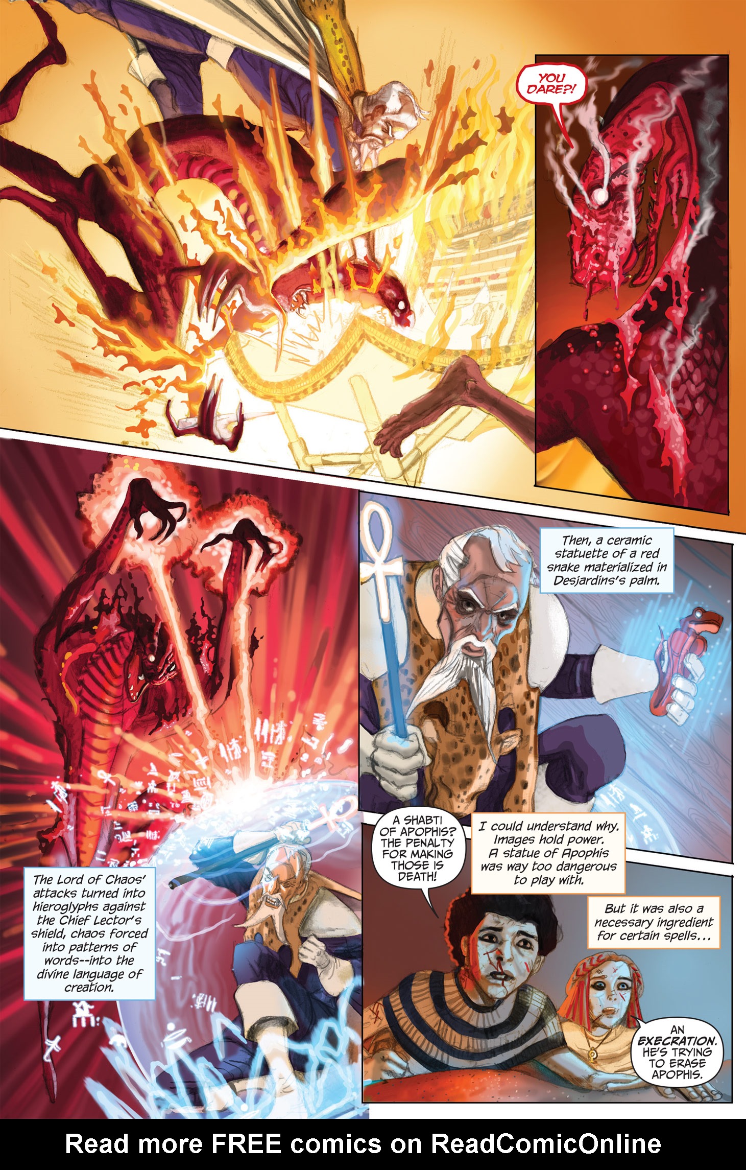 Read online The Kane Chronicles comic -  Issue # TPB 2 - 131