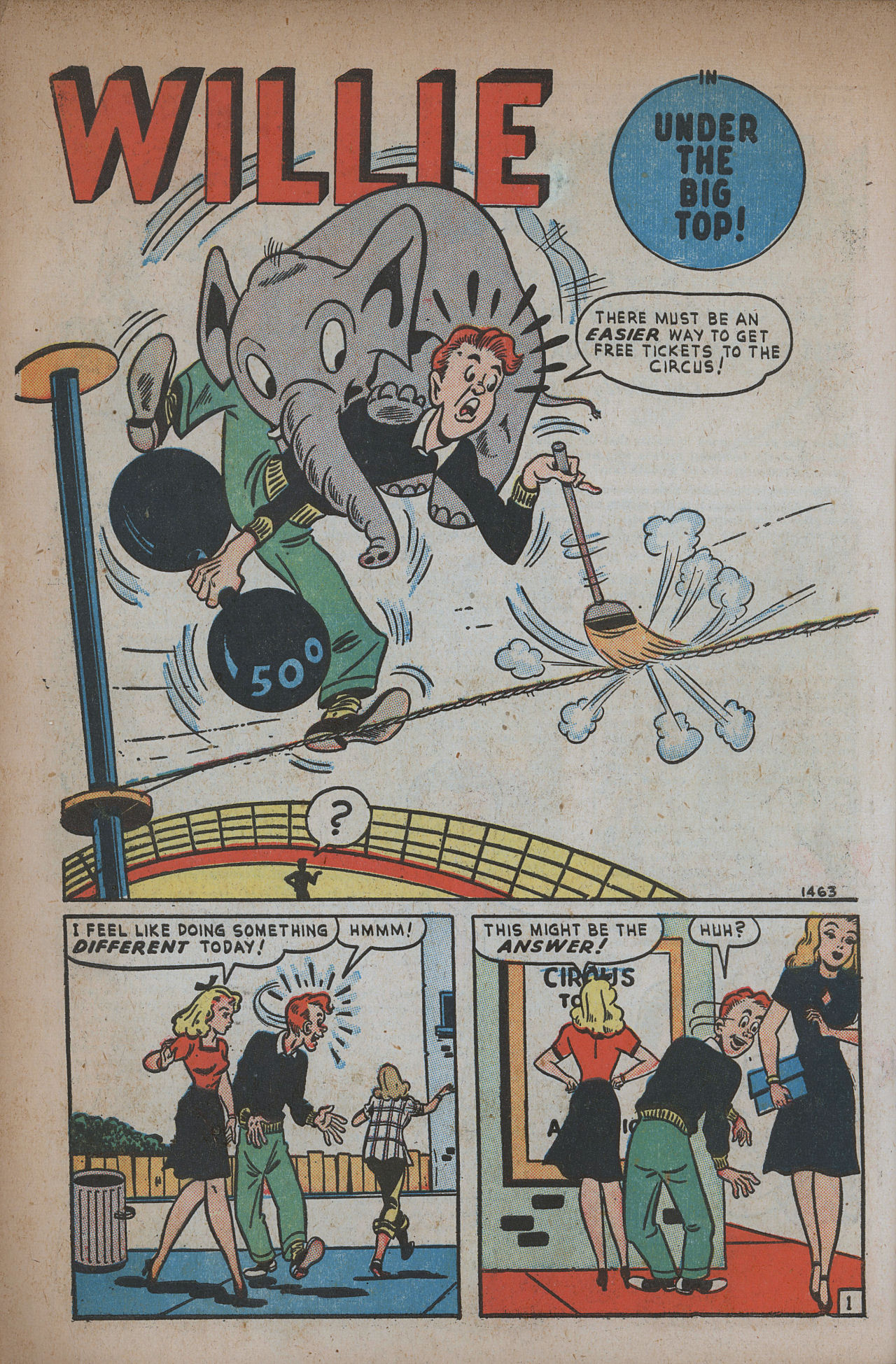 Read online Willie Comics (1946) comic -  Issue #13 - 10