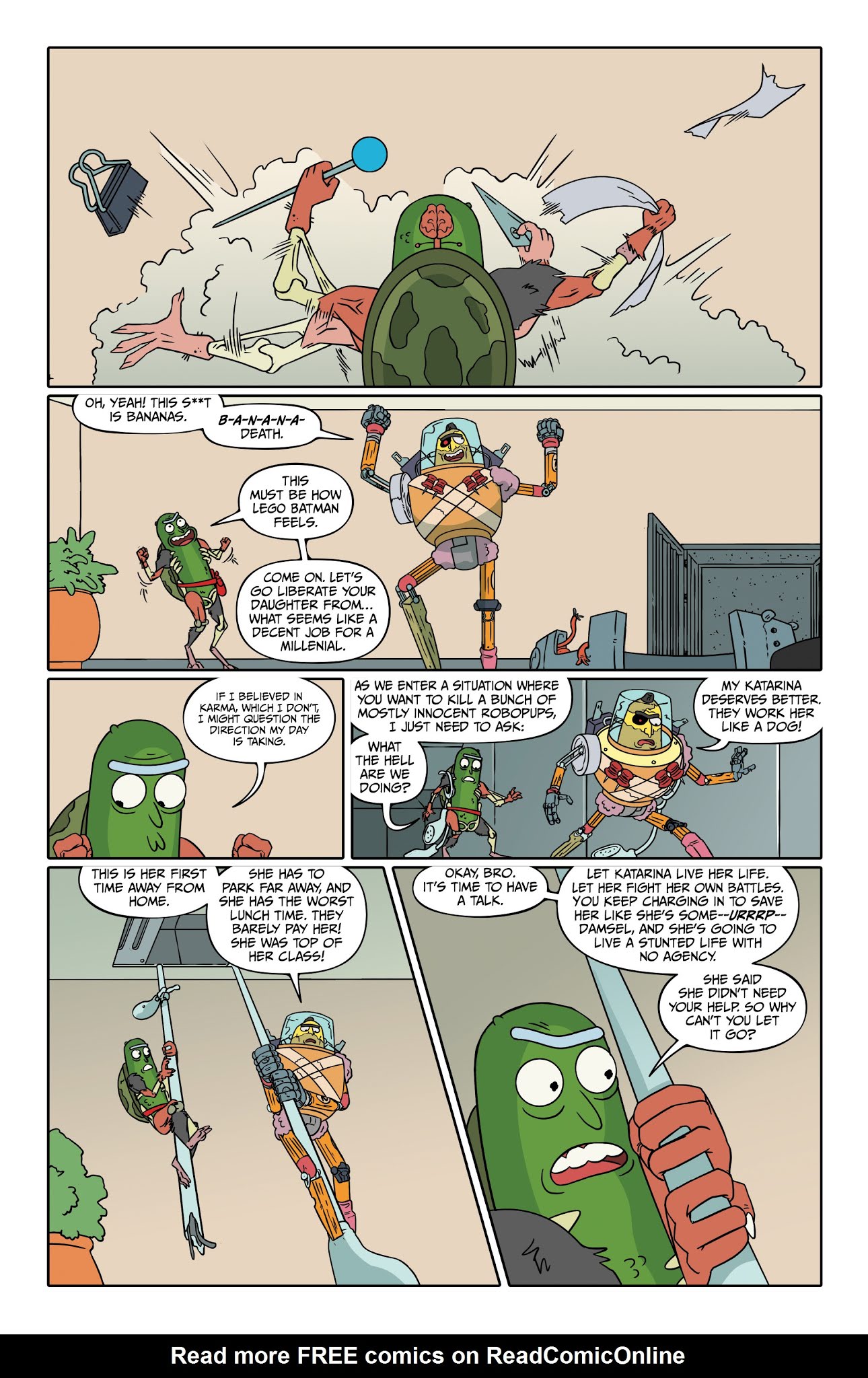 Read online Rick and Morty Presents: Pickle Rick comic -  Issue # Full - 27