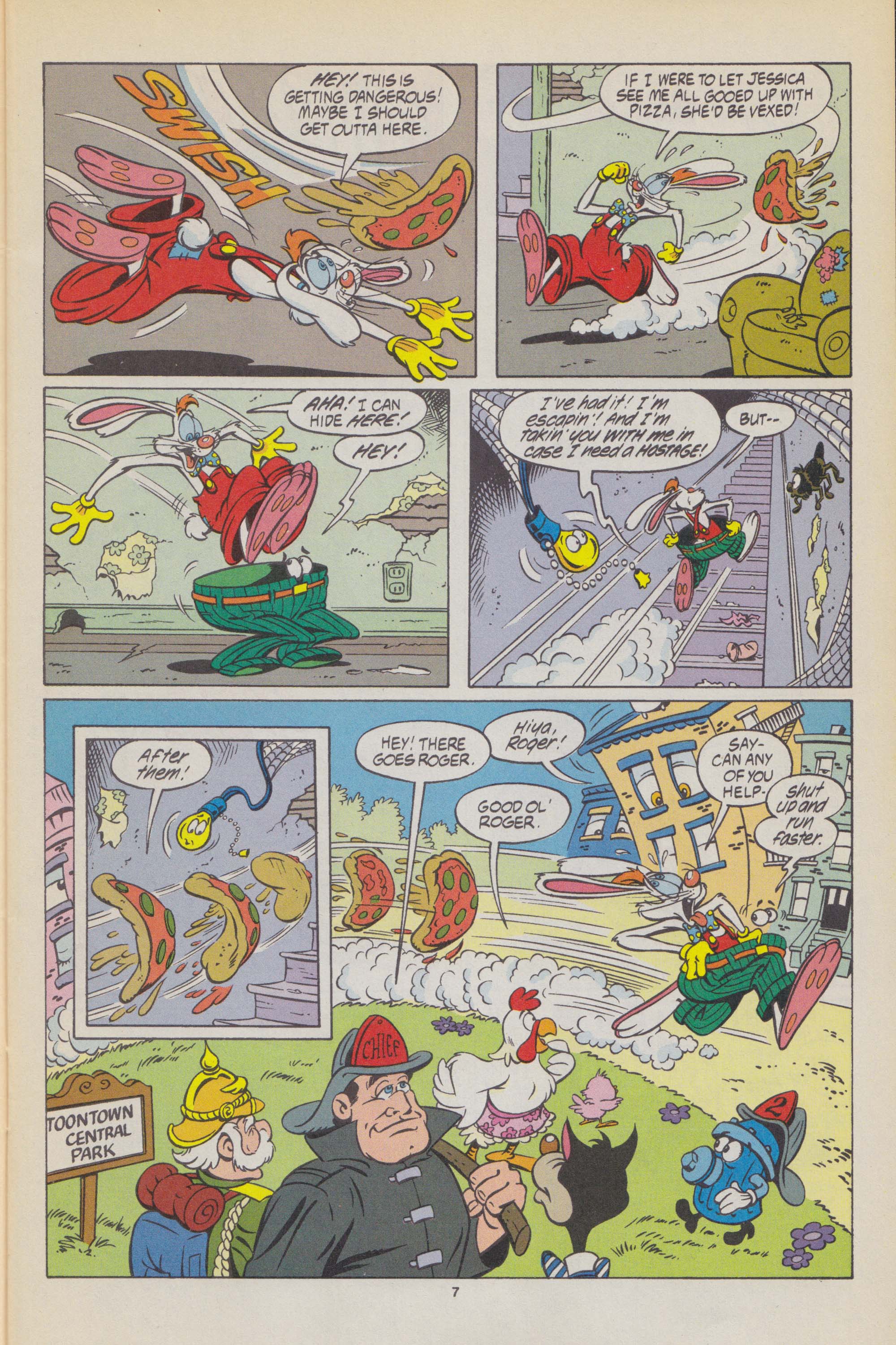 Read online Roger Rabbit's Toontown comic -  Issue #1 - 11