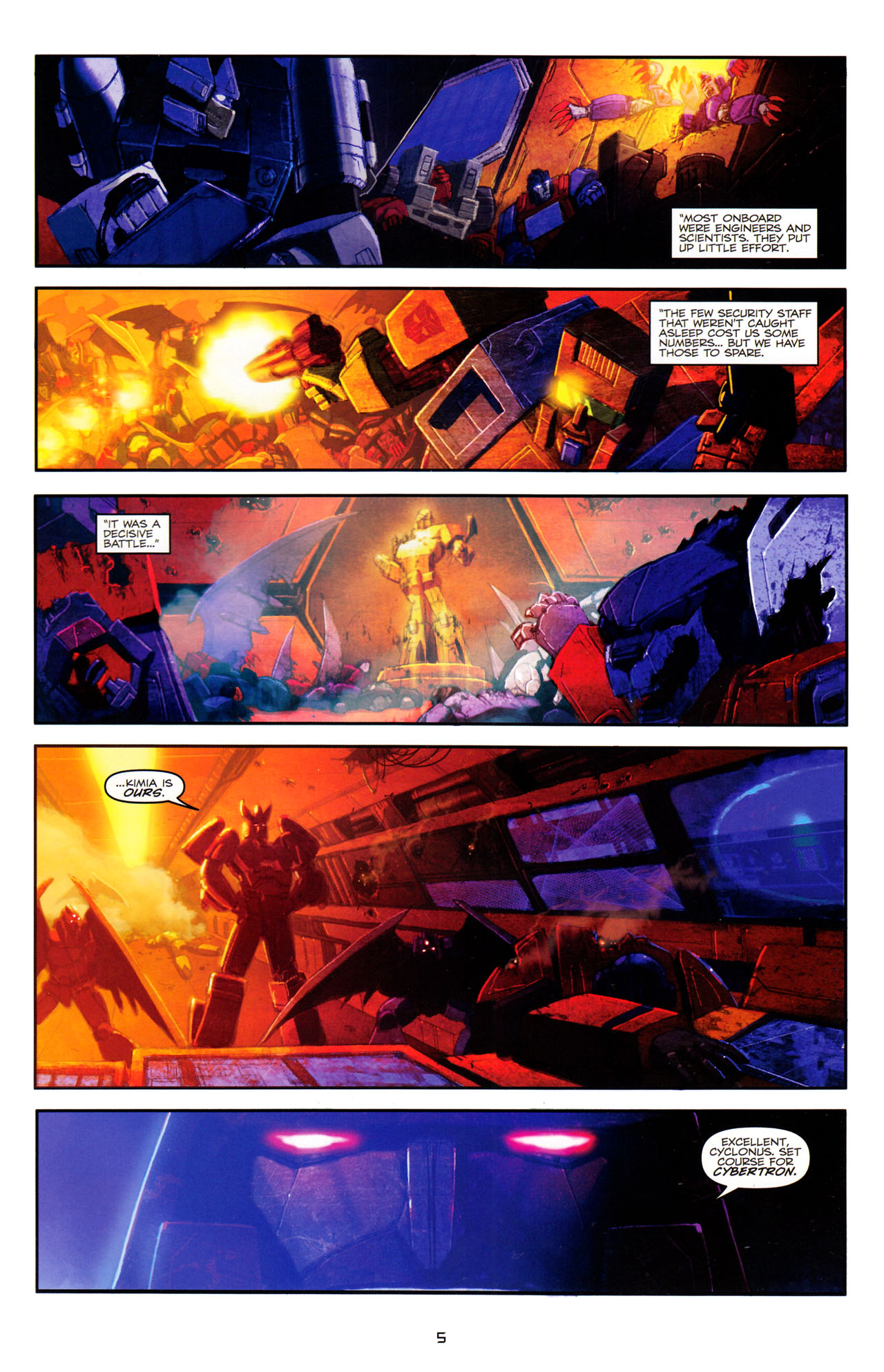 Read online The Transformers (2009) comic -  Issue #24 - 8