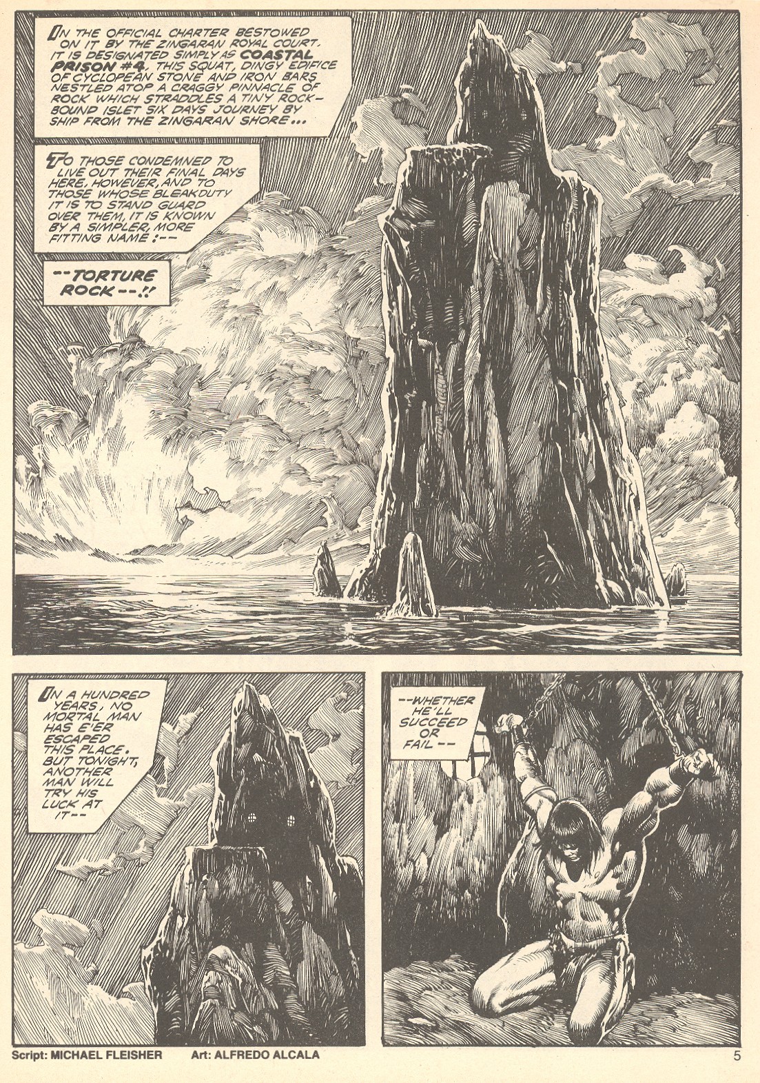 The Savage Sword Of Conan issue 75 - Page 5