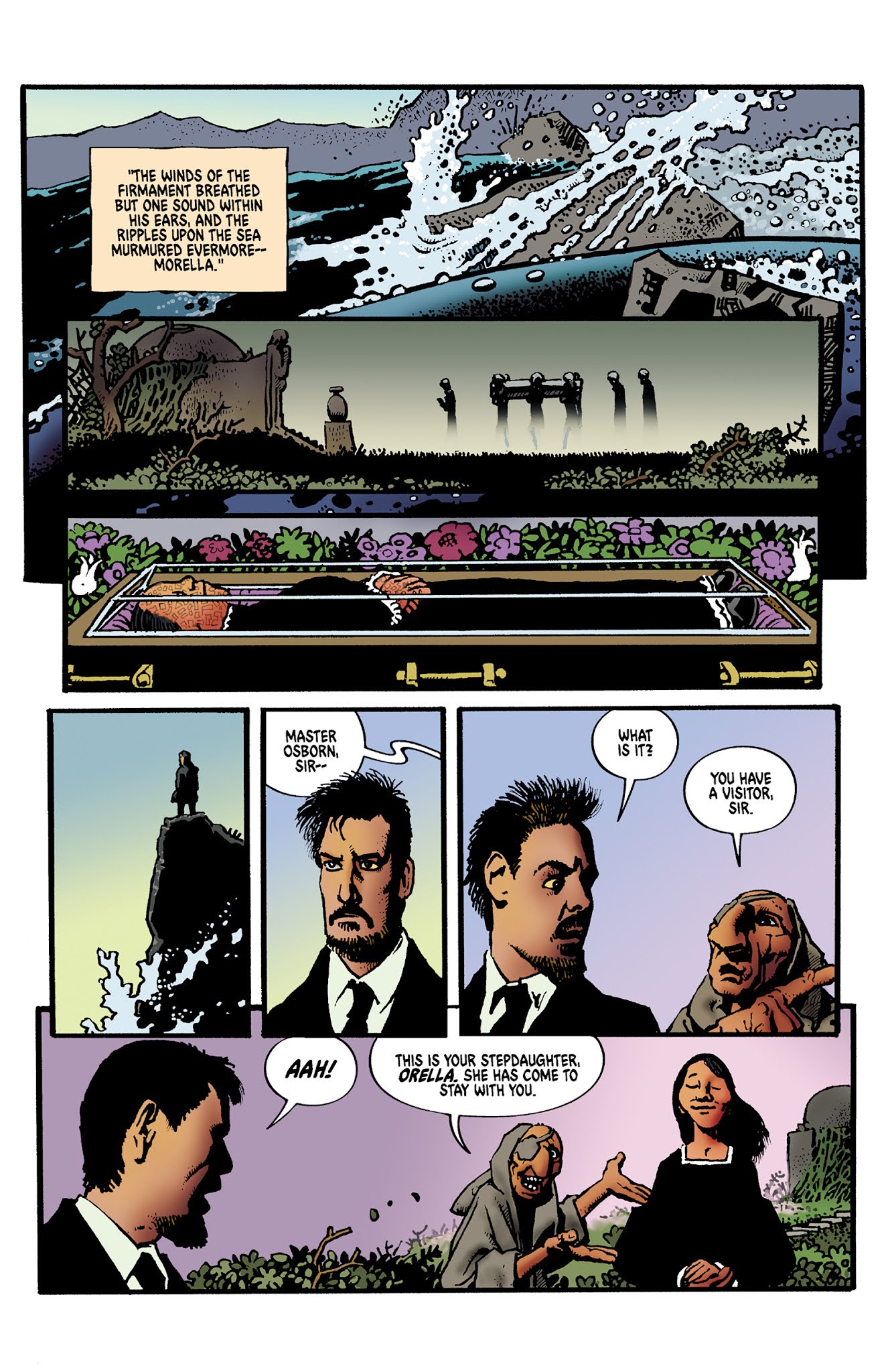 Read online Edgar Allan Poe's Morella and the Murders in the Rue Morgue comic -  Issue # Full - 7