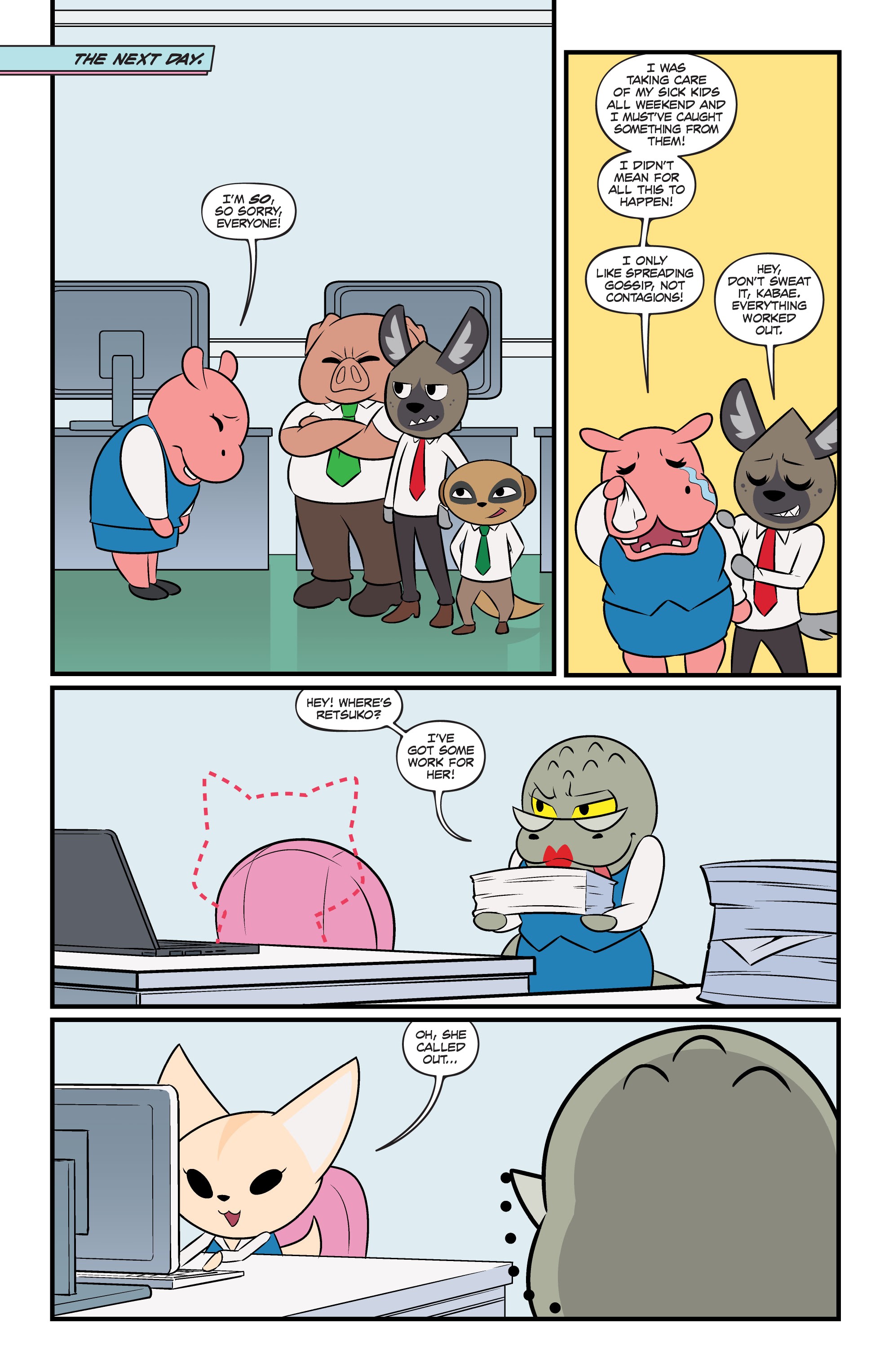 Read online Aggretsuko comic -  Issue #1 - 20