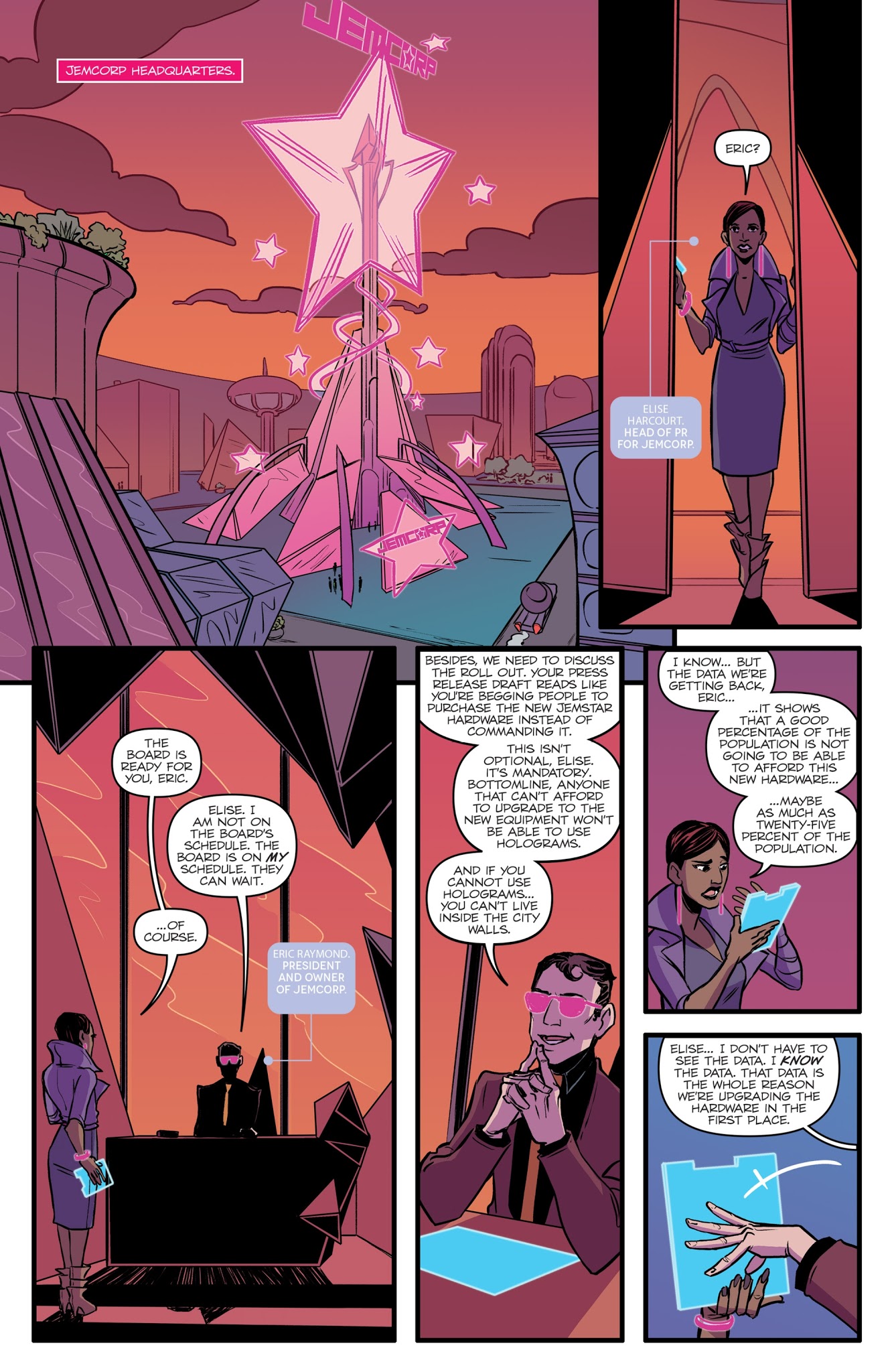 Read online Jem and the Holograms: Infinite comic -  Issue #2 - 10