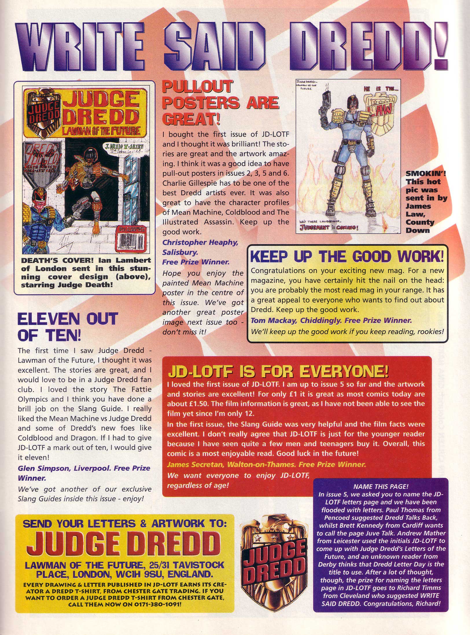 Read online Judge Dredd Lawman of the Future comic -  Issue #9 - 28
