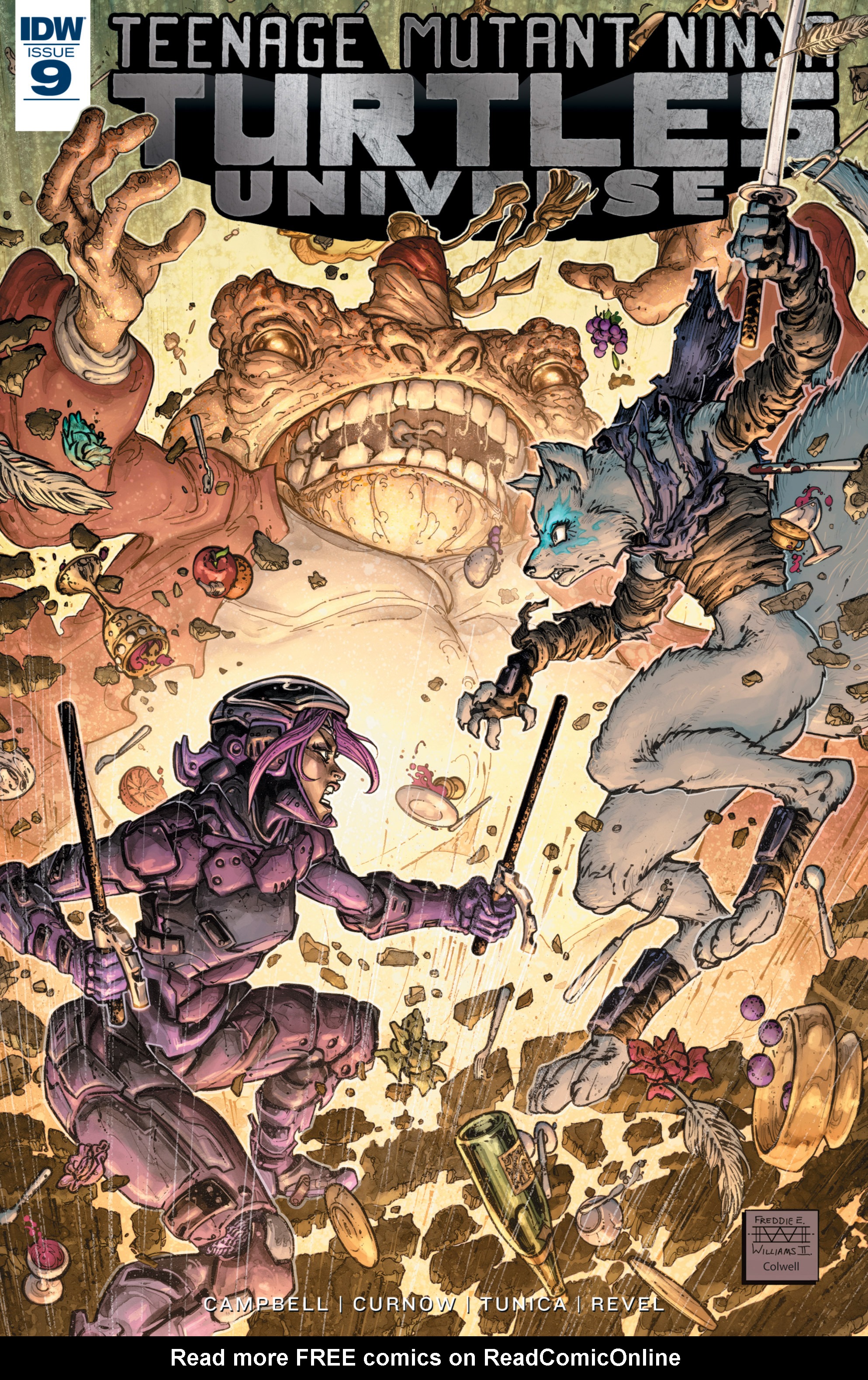 Read online Teenage Mutant Ninja Turtles Universe comic -  Issue #9 - 1