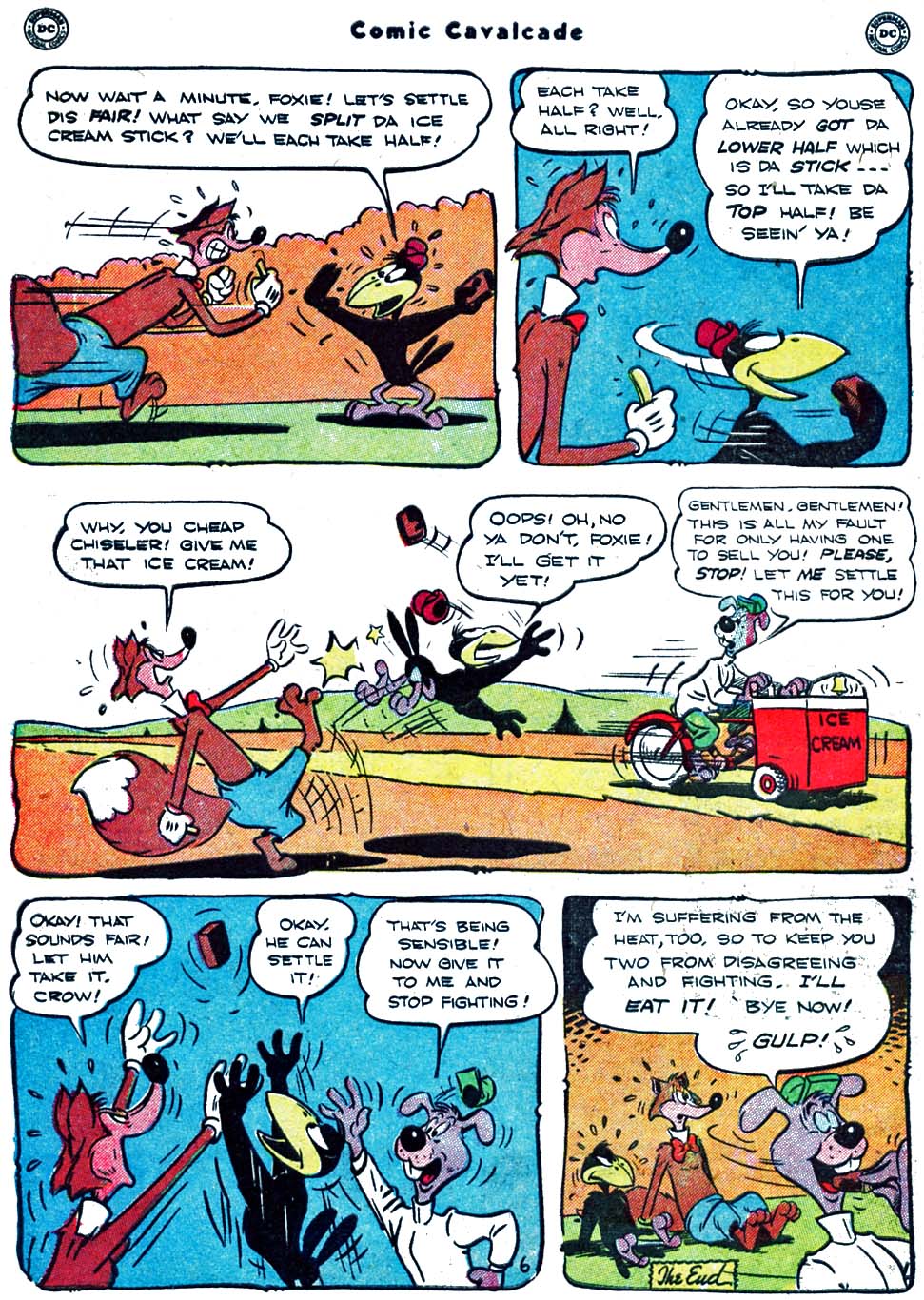 Read online Comic Cavalcade comic -  Issue #40 - 8