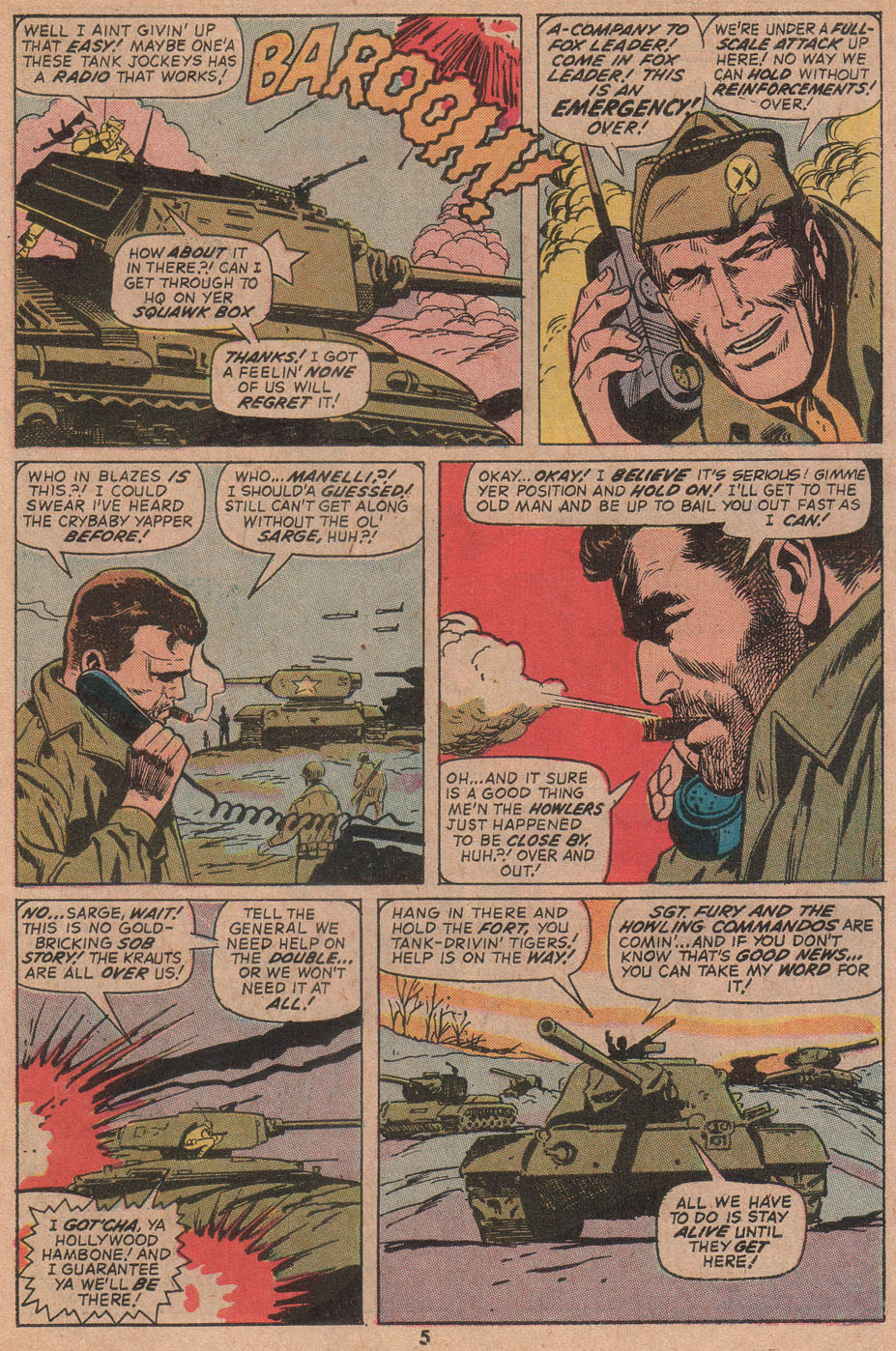 Read online Sgt. Fury comic -  Issue #104 - 7