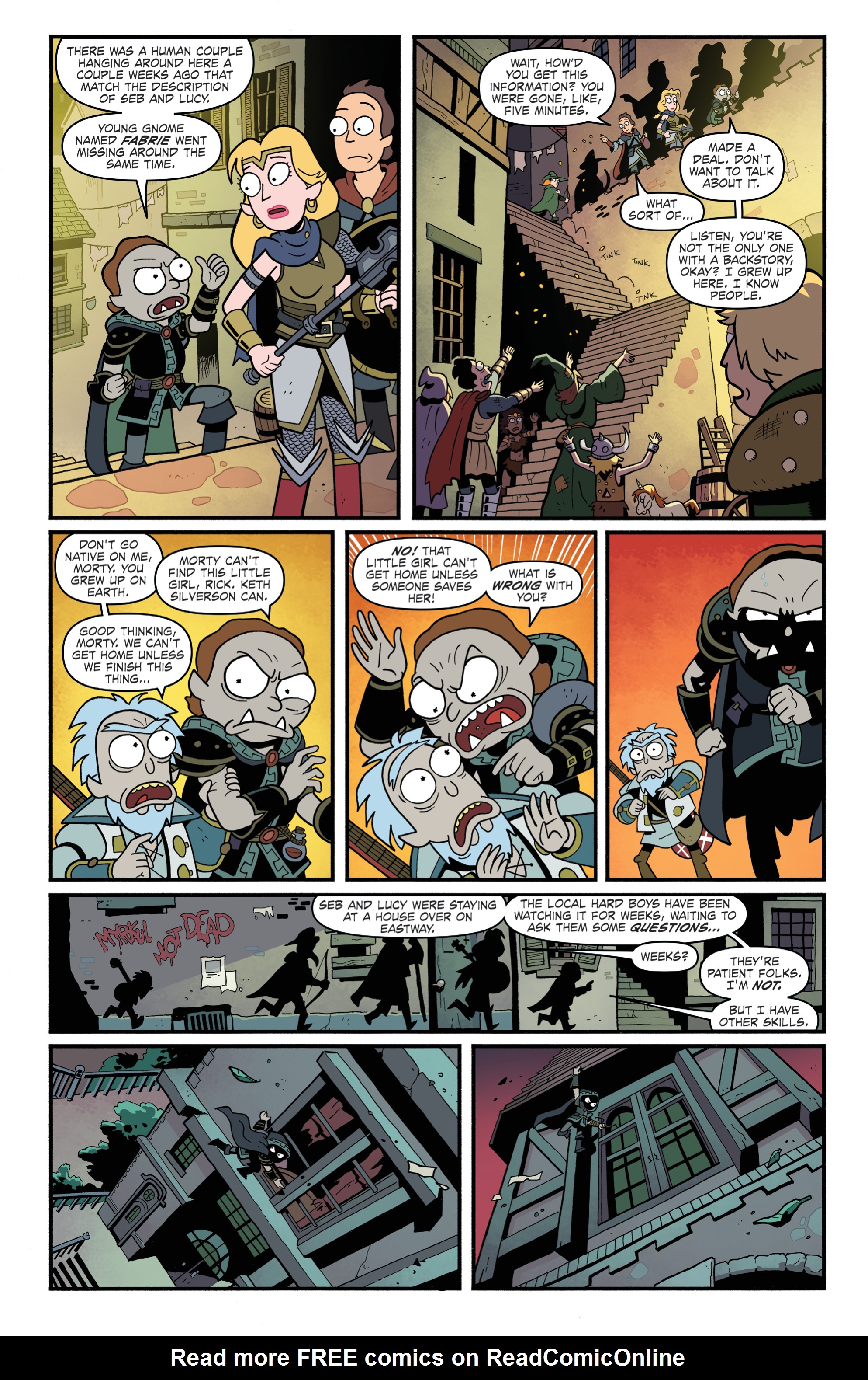 Read online Rick and Morty vs Dungeons & Dragons comic -  Issue # _TPB - 92