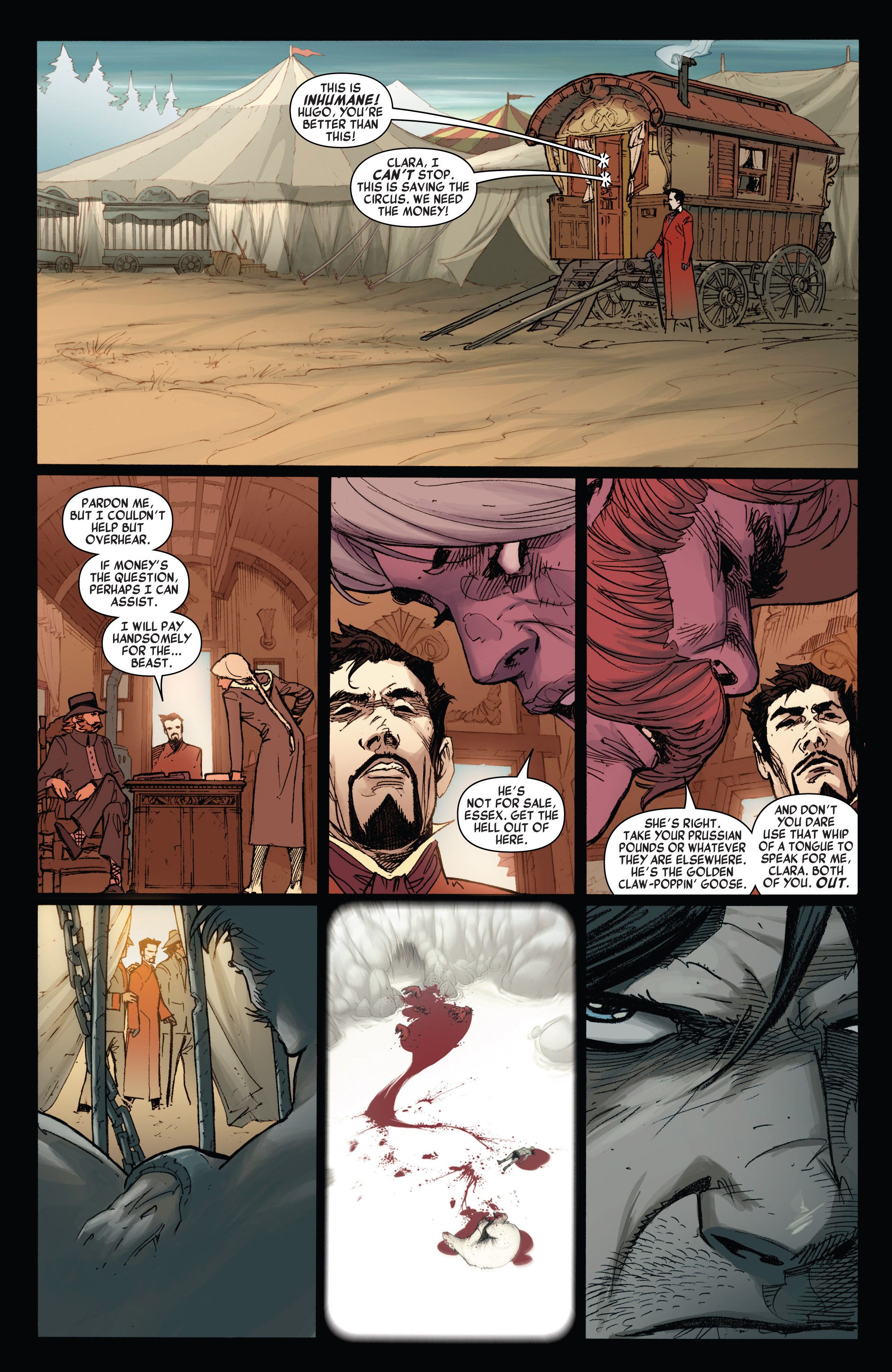 Read online Origin II comic -  Issue #3 - 10