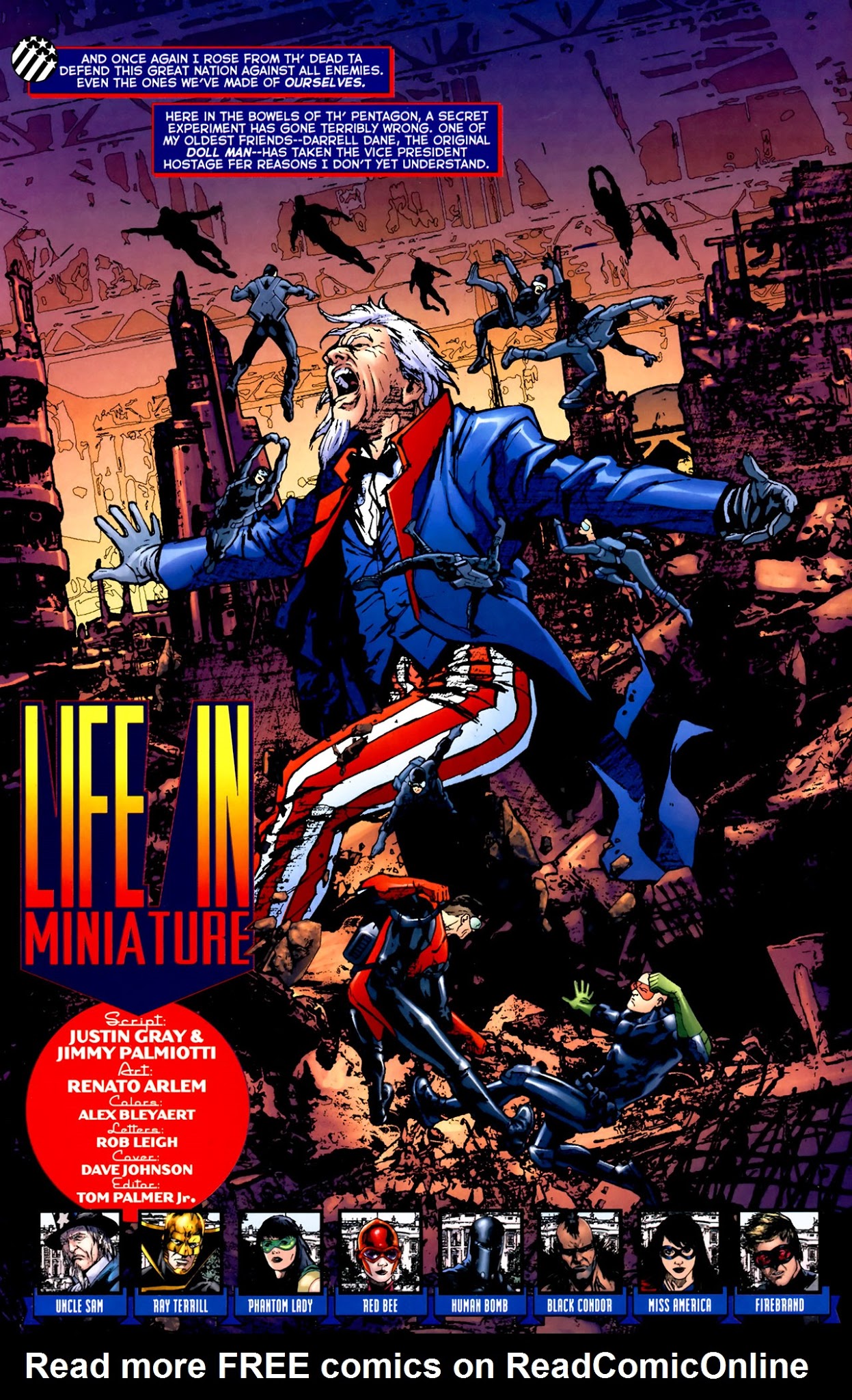 Read online Uncle Sam and the Freedom Fighters (2007) comic -  Issue #4 - 3