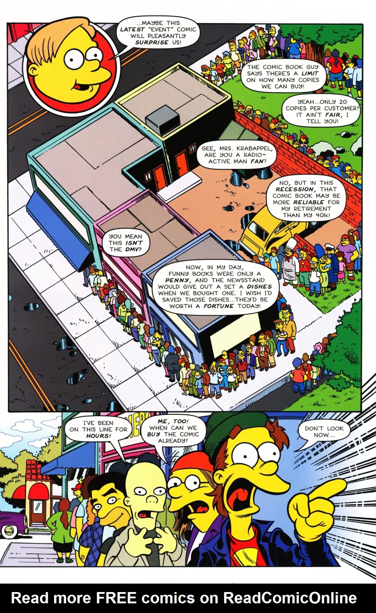 Read online Bongo Comics Presents Simpsons Super Spectacular comic -  Issue #9 - 13