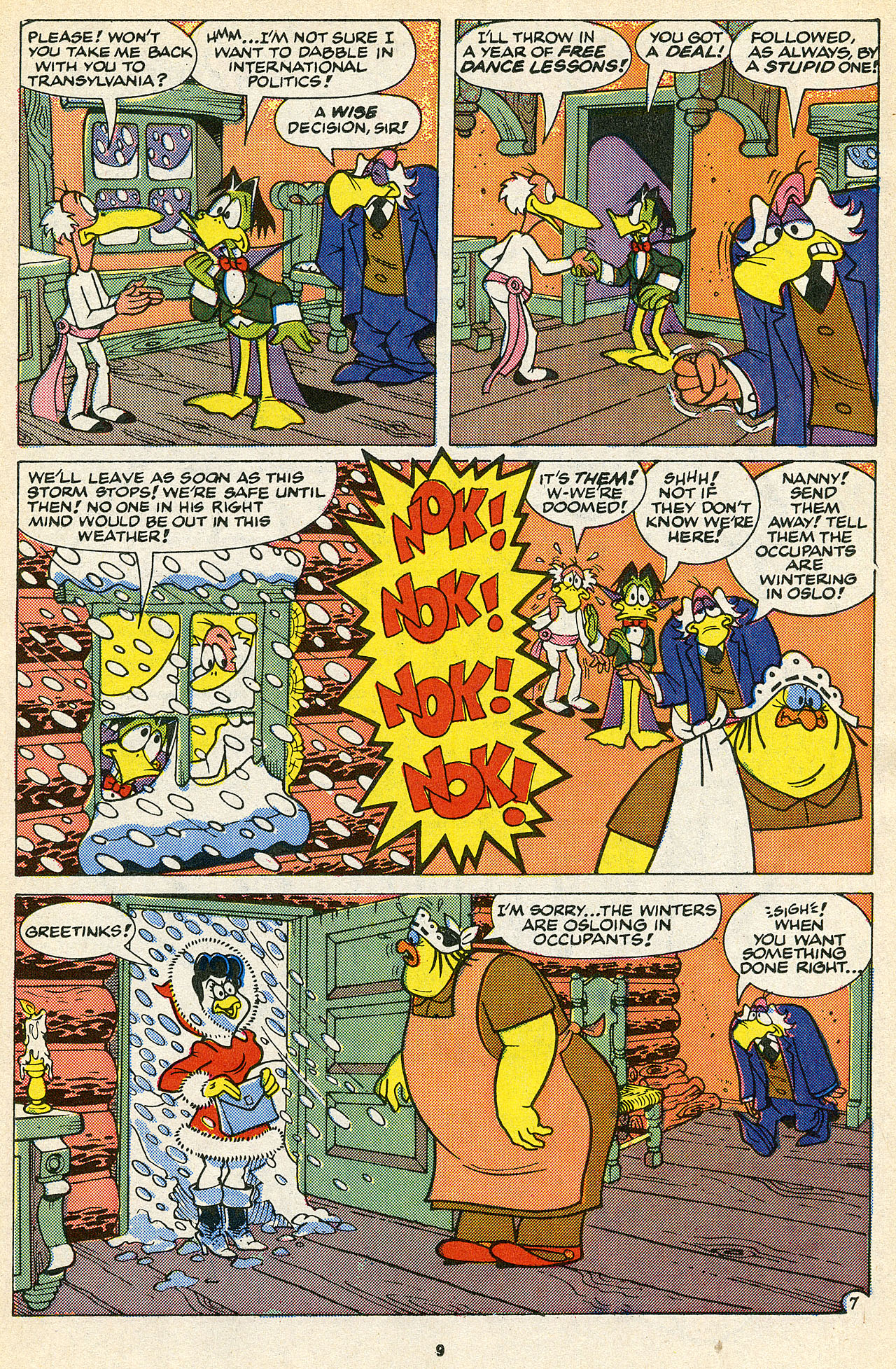 Read online Count Duckula comic -  Issue #6 - 11