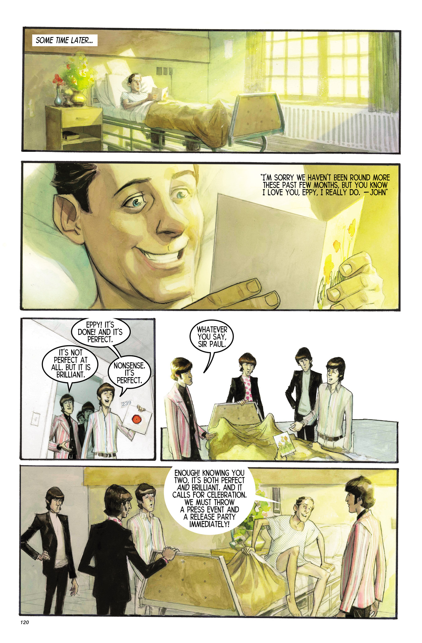 Read online The Fifth Beatle: The Brian Epstein Story comic -  Issue # TPB - 110