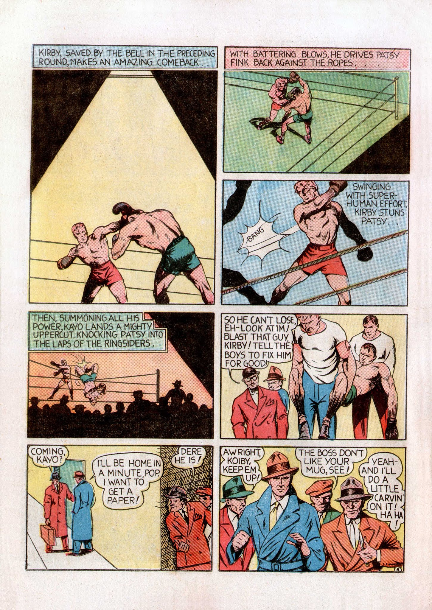 Read online Fight Comics comic -  Issue #1 - 30