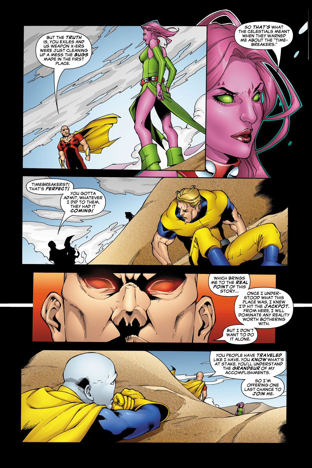 Read online Exiles (2001) comic -  Issue #63 - 21