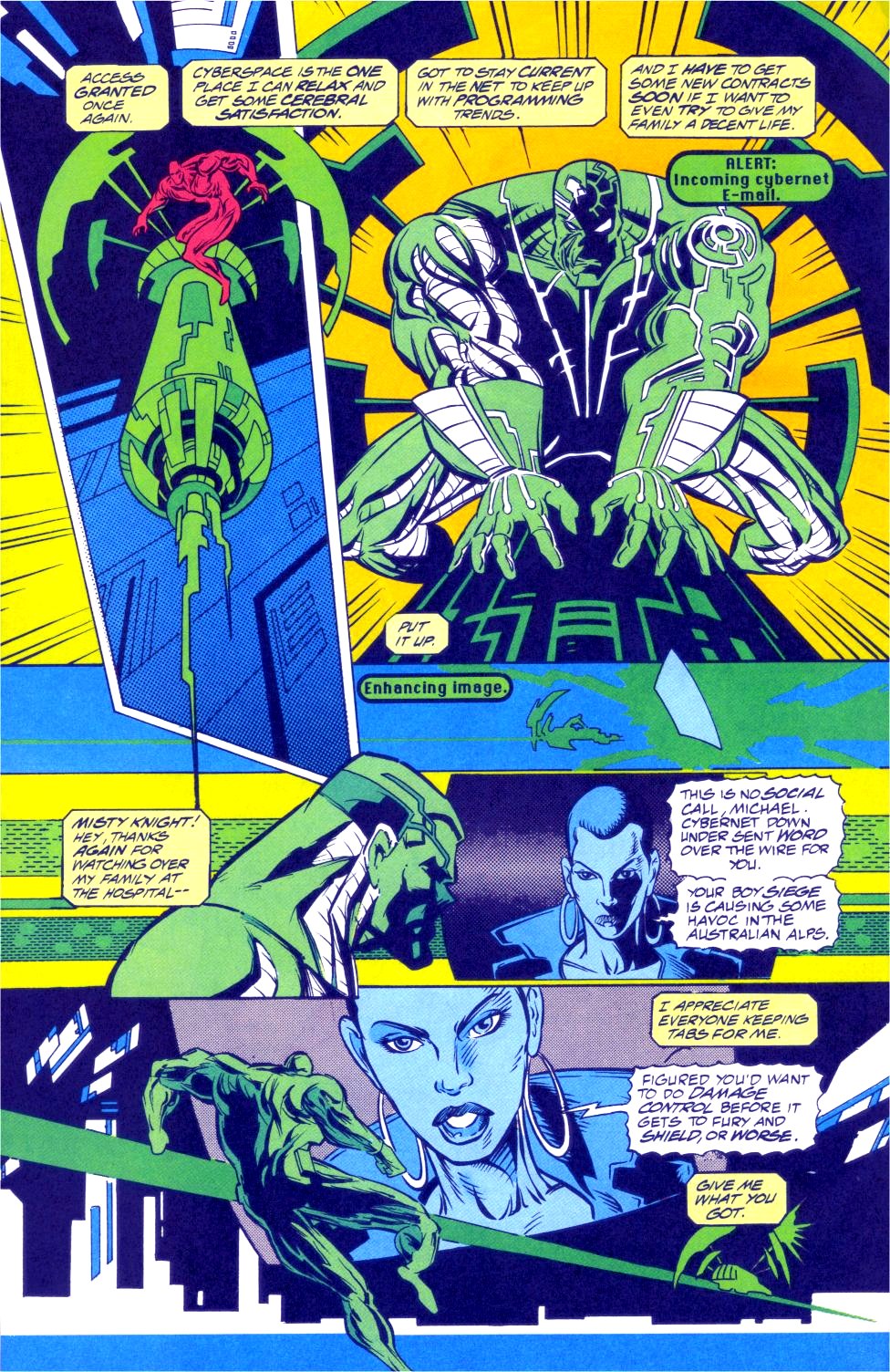Read online Deathlok (1991) comic -  Issue #27 - 3