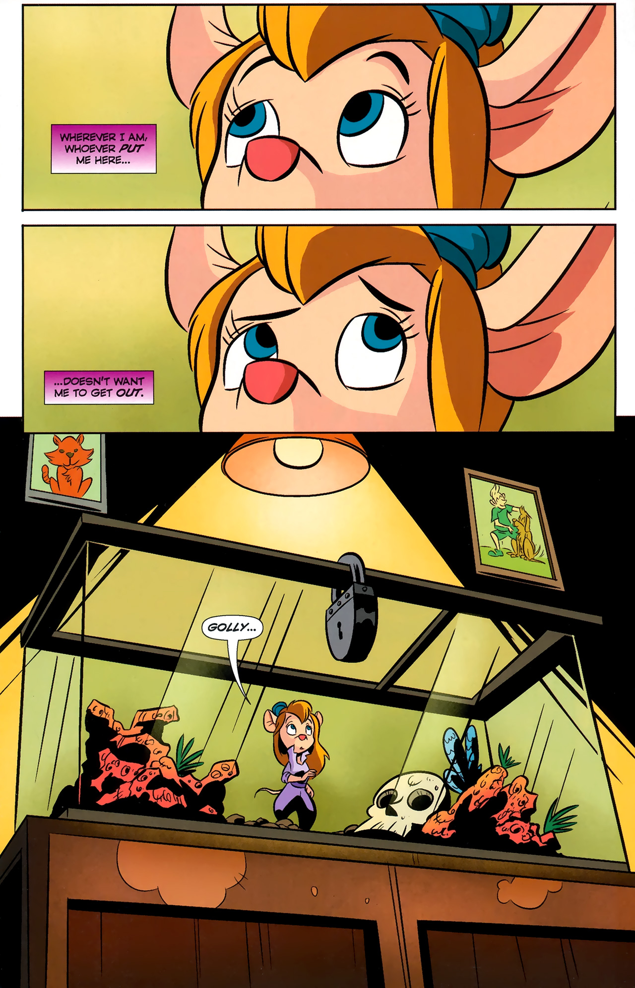 Read online Chip 'N' Dale Rescue Rangers comic -  Issue #7 - 12
