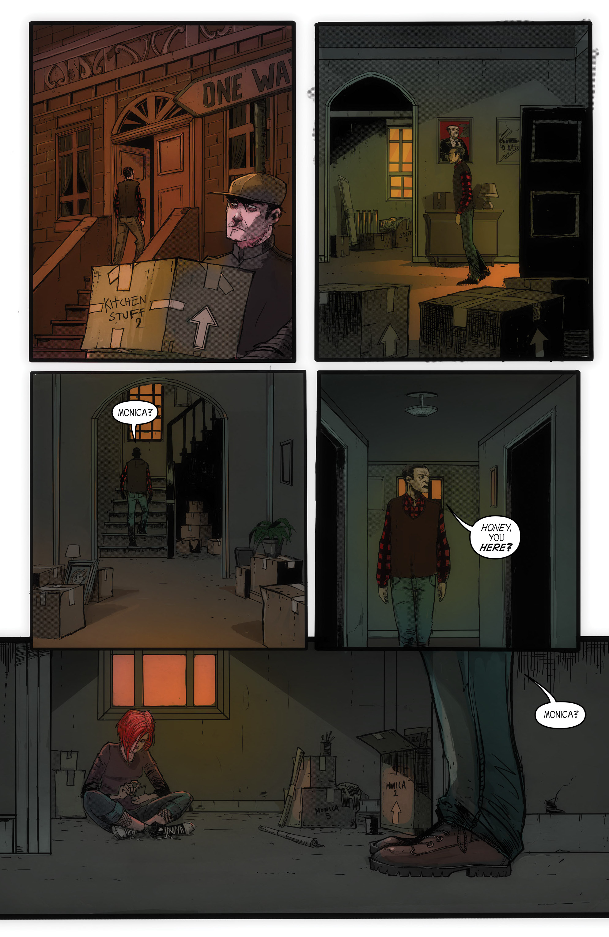 Read online John Carpenter Presents Storm Kids: Monica Bleue: A Werewolf Story comic -  Issue #1 - 4