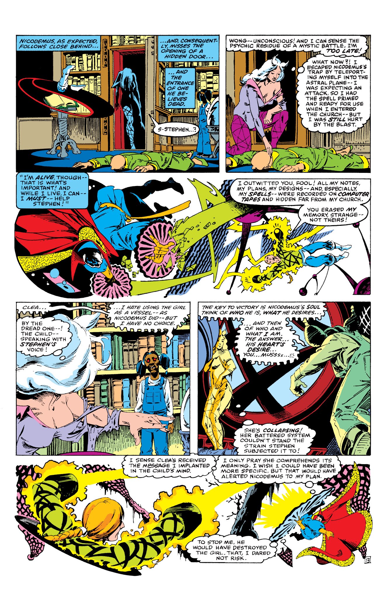 Read online Marvel Masterworks: Doctor Strange comic -  Issue # TPB 8 (Part 3) - 21