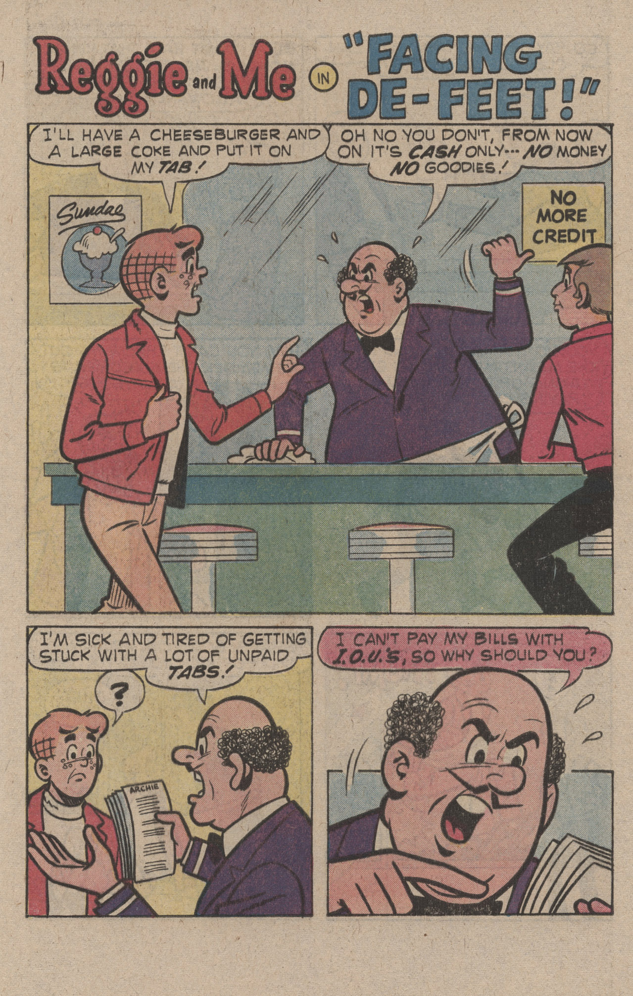 Read online Reggie and Me (1966) comic -  Issue #120 - 28