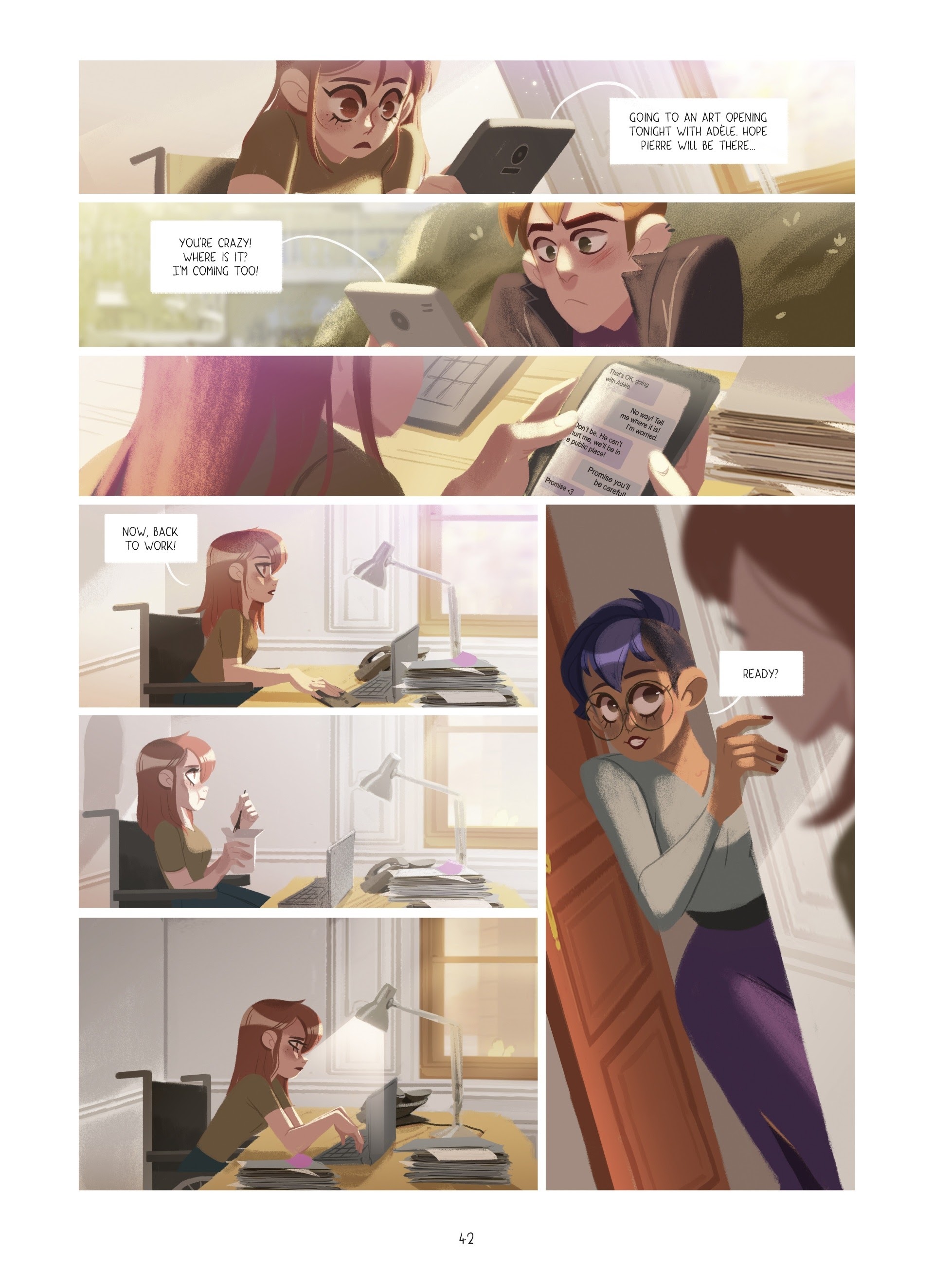 Read online Through Lya's Eyes comic -  Issue #3 - 41