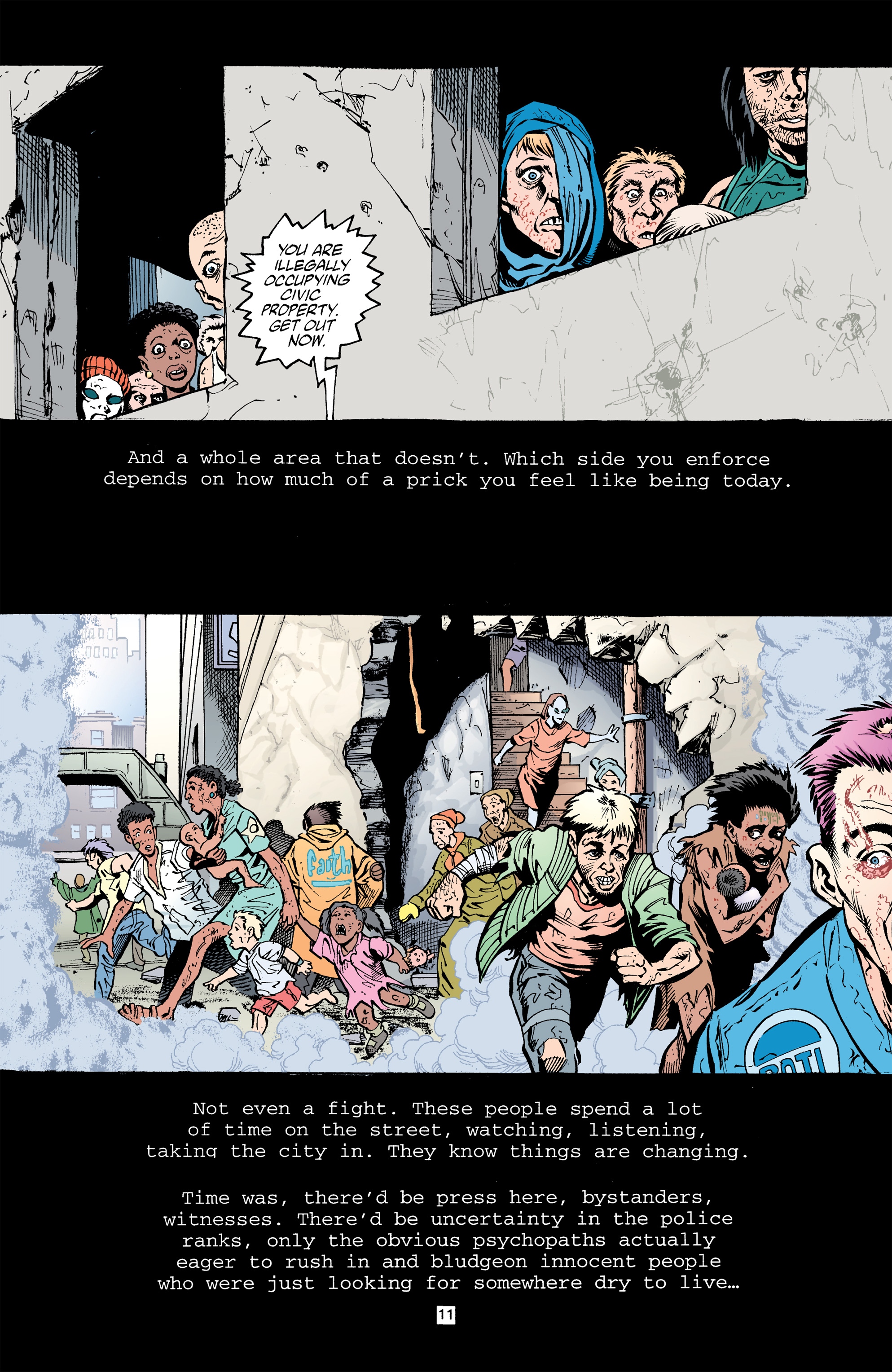 Read online Transmetropolitan comic -  Issue #32 - 12