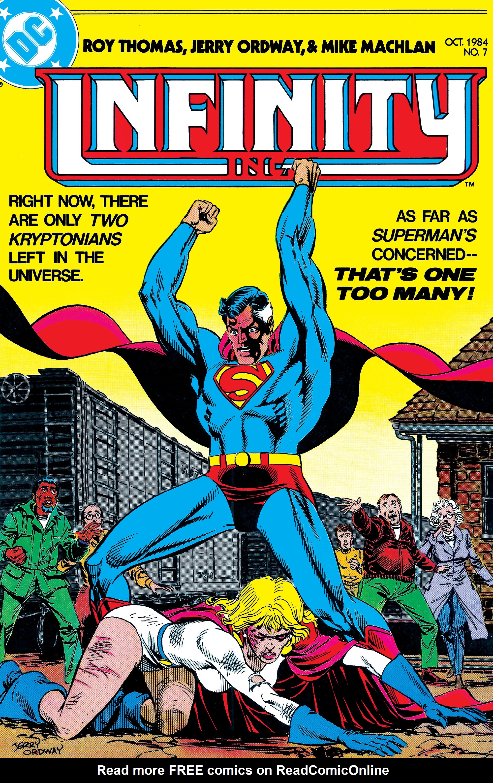 Read online Infinity Inc. (1984) comic -  Issue #7 - 1
