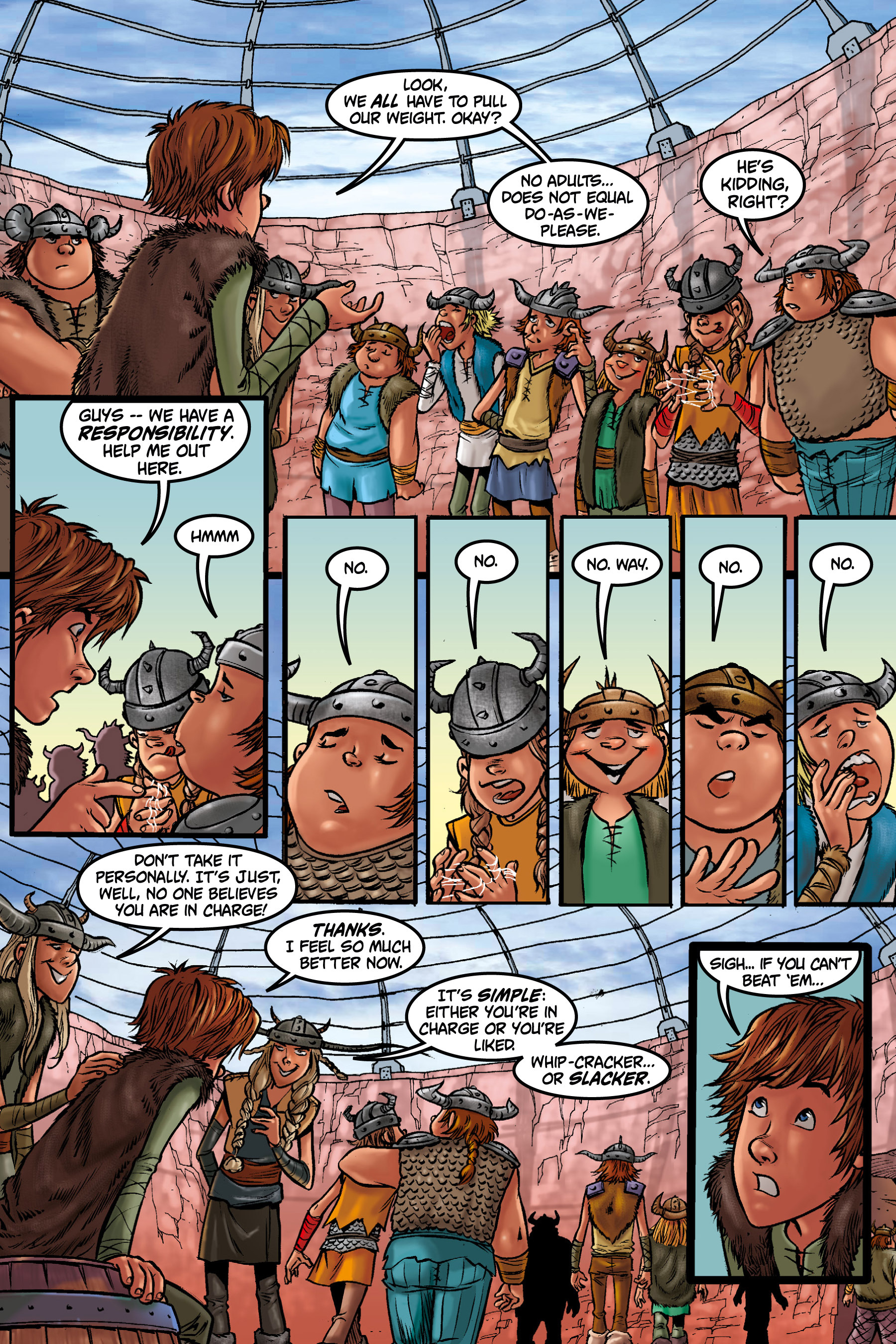 Read online DreamWorks Dragons: Riders of Berk comic -  Issue #2 - 17