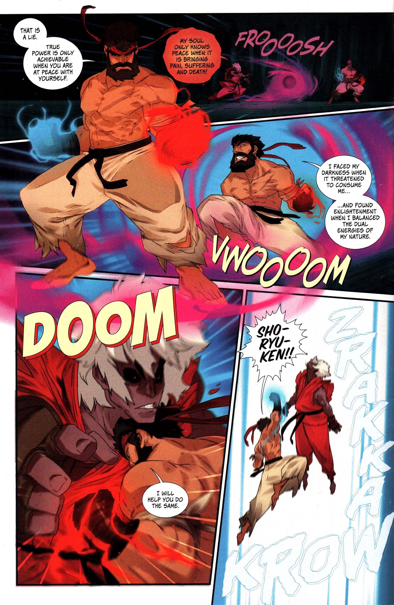 Read online Free Comic Book Day 2018 comic -  Issue # Ultra Street Fighter II - 8