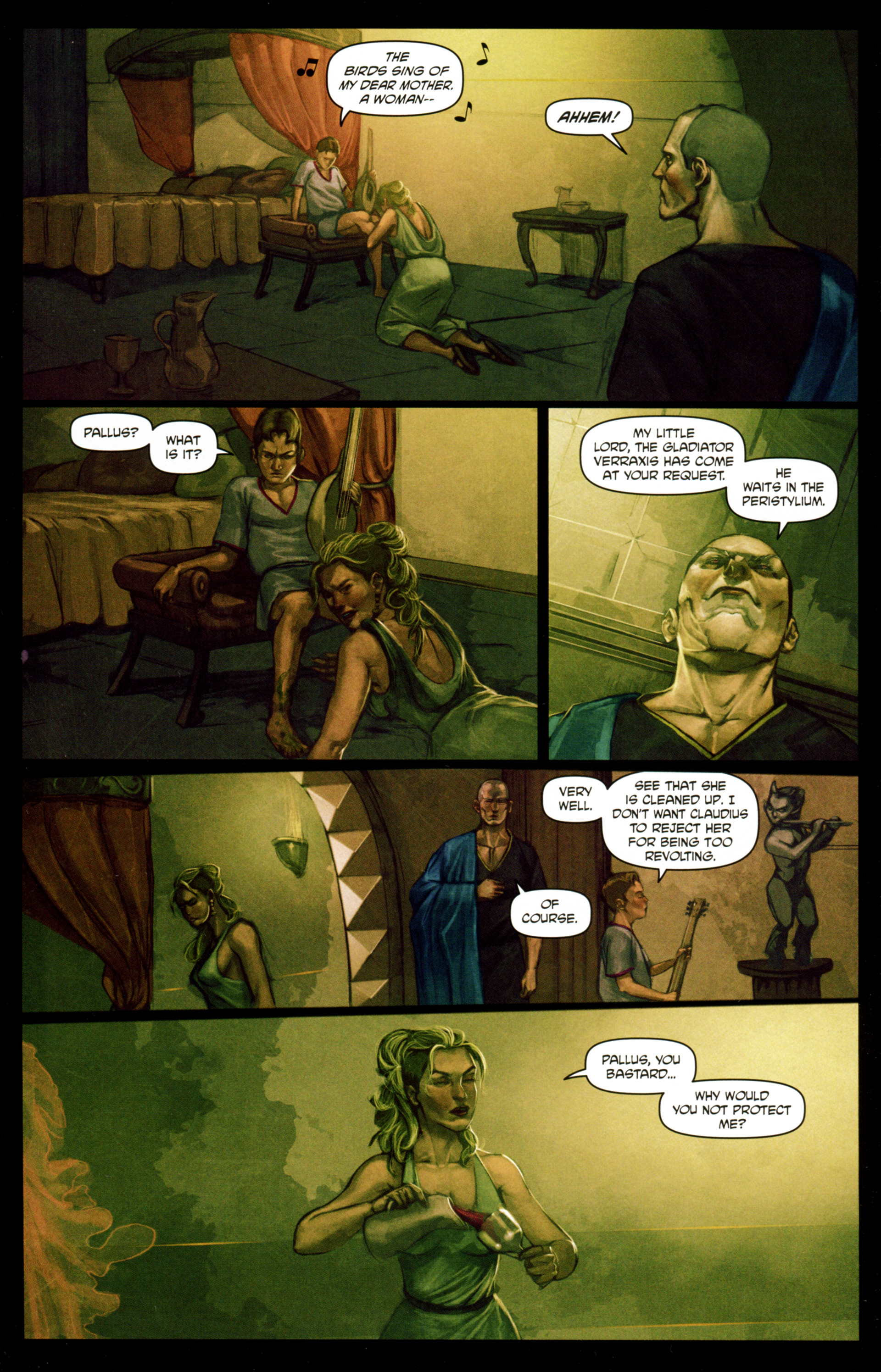 Read online Caligula: Heart of Rome comic -  Issue #3 - 20