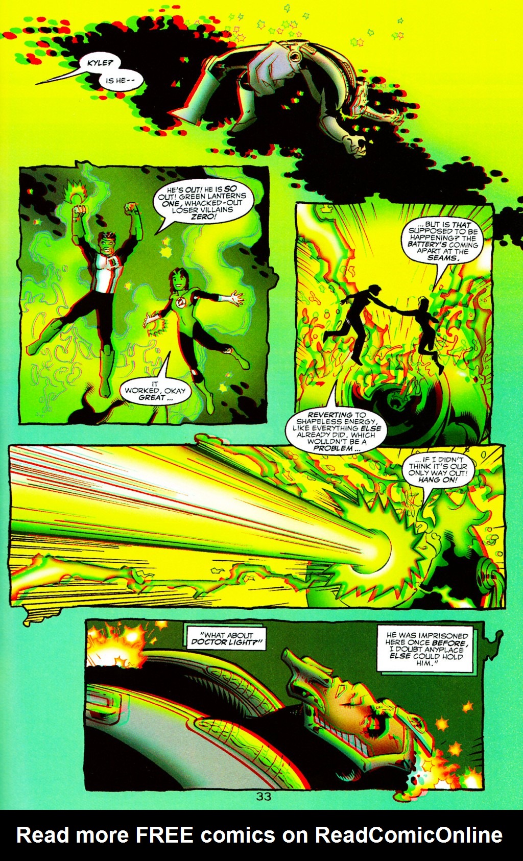 Read online Green Lantern 3-D comic -  Issue # Full - 33