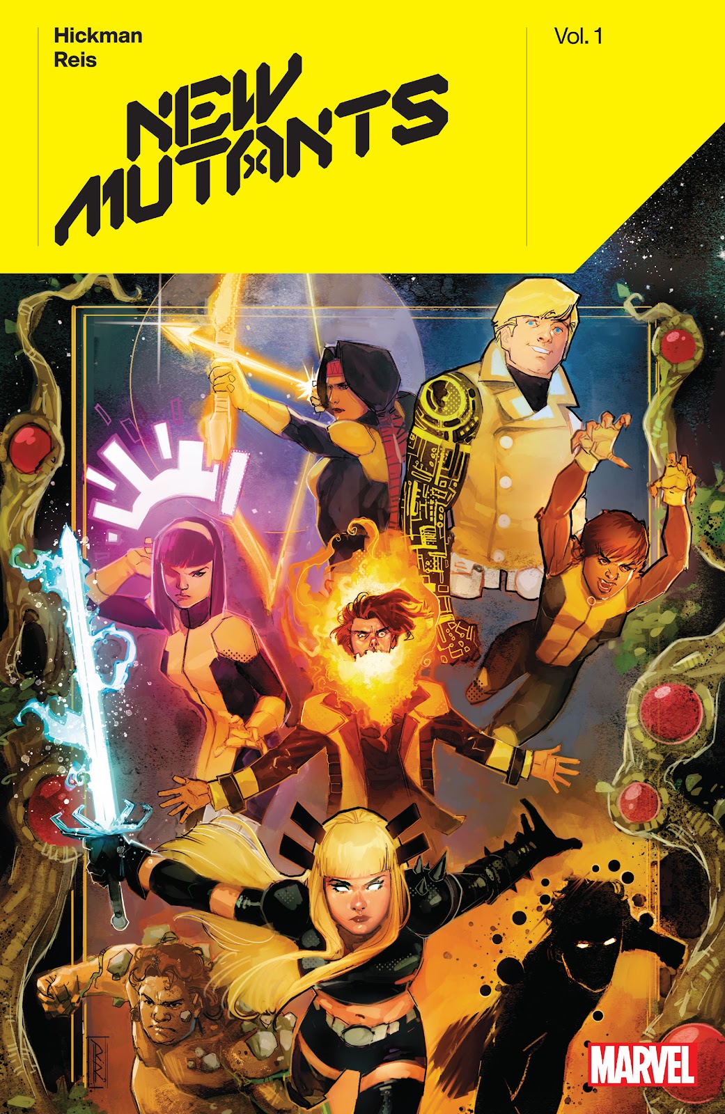 <{ $series->title }} issue TPB New Mutants by Jonathan Hickman - Page 1