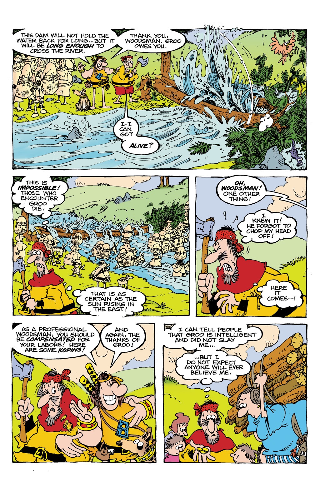 Read online Sergio Aragonés' Groo: The Most Intelligent Man In The World comic -  Issue # TPB - 34