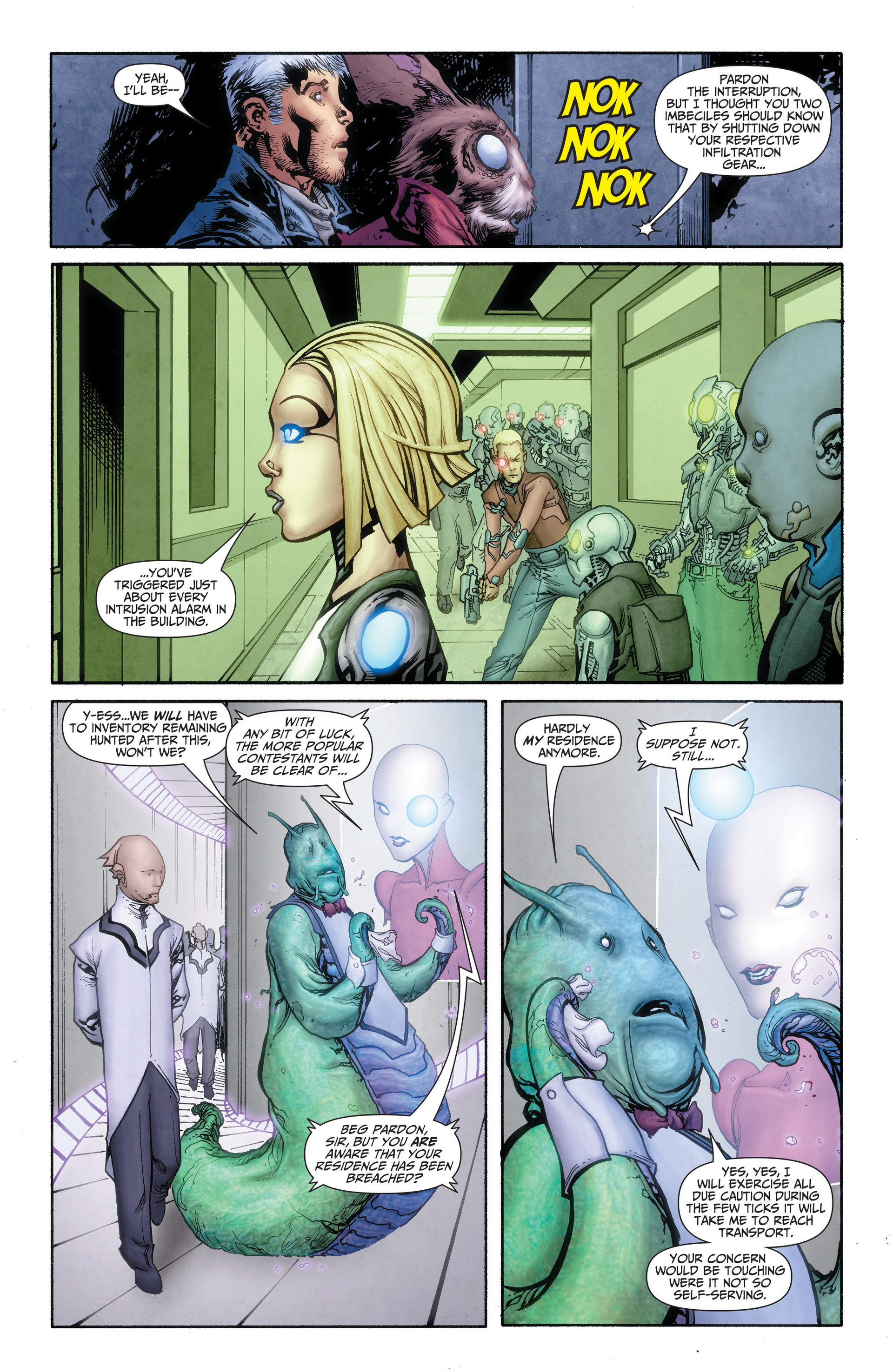 Read online Threshold (2013) comic -  Issue #4 - 14
