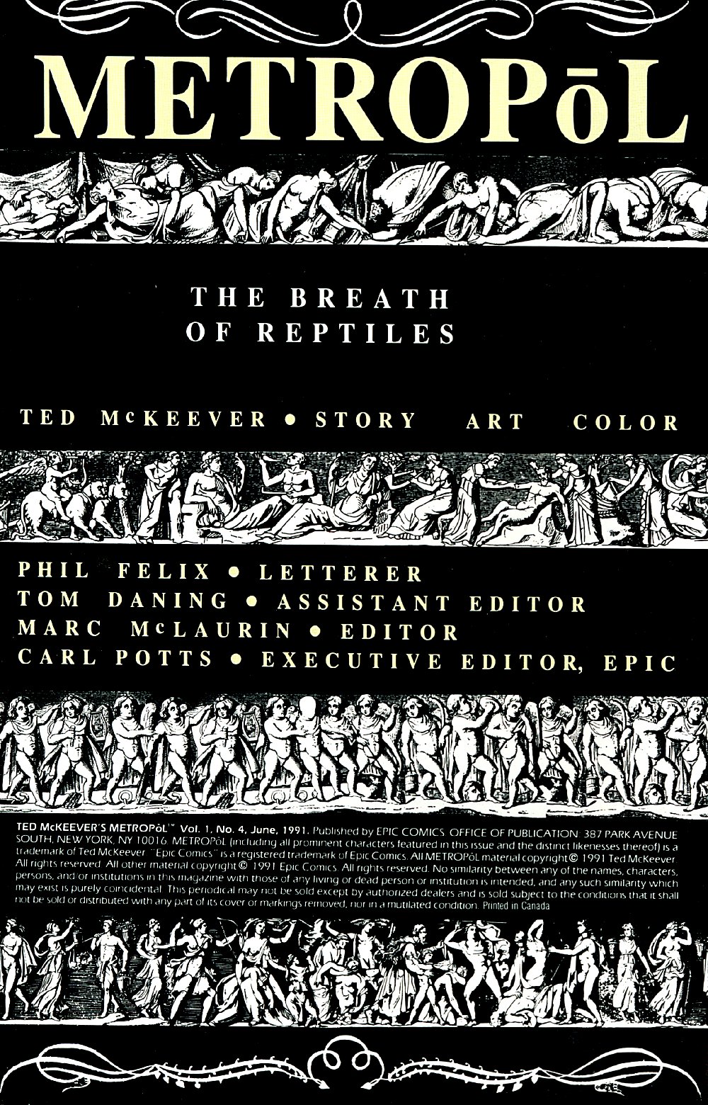 Read online Ted McKeever's Metropol comic -  Issue #4 - 2