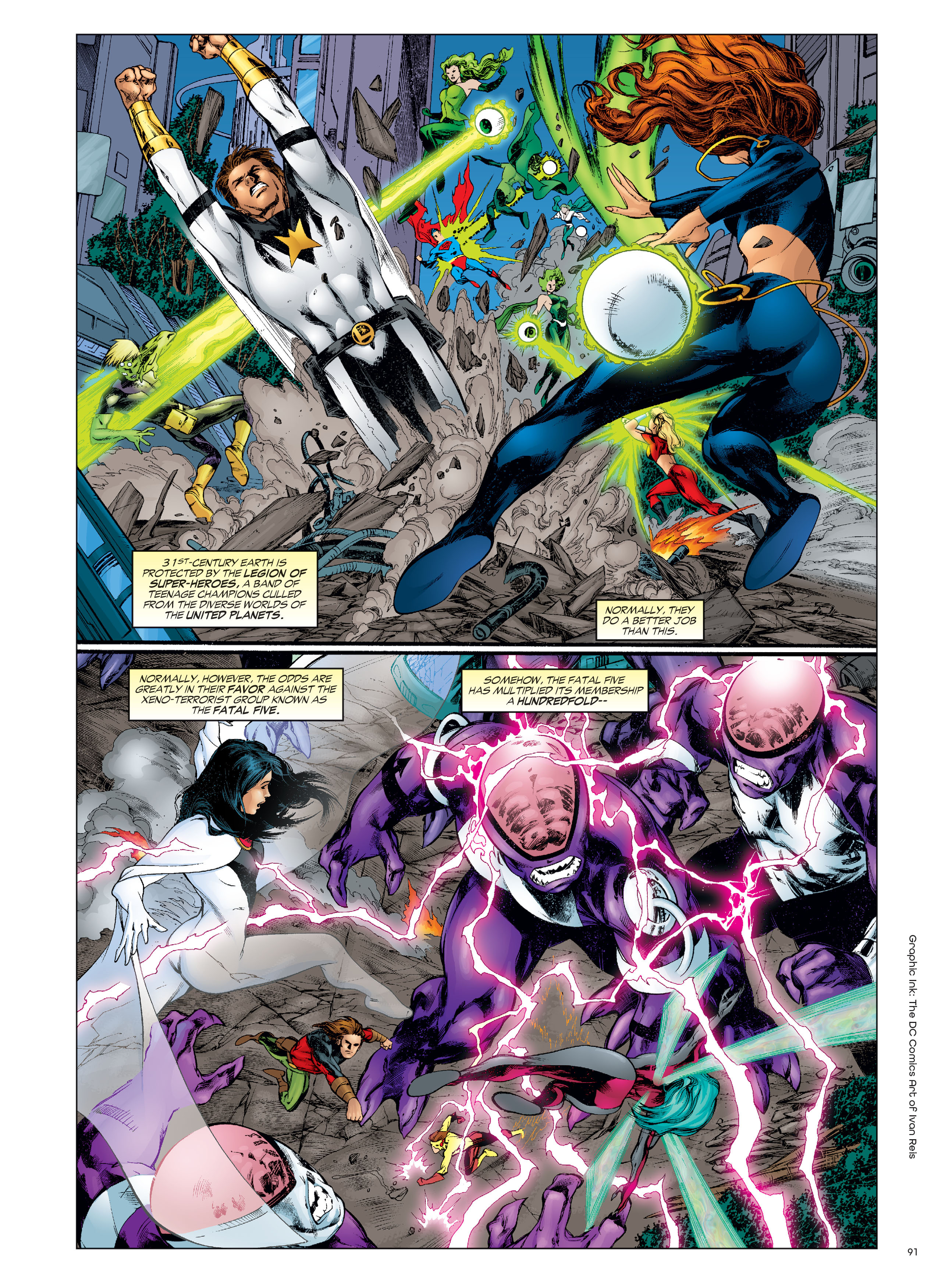 Read online Graphic Ink: The DC Comics Art of Ivan Reis comic -  Issue # TPB (Part 1) - 89