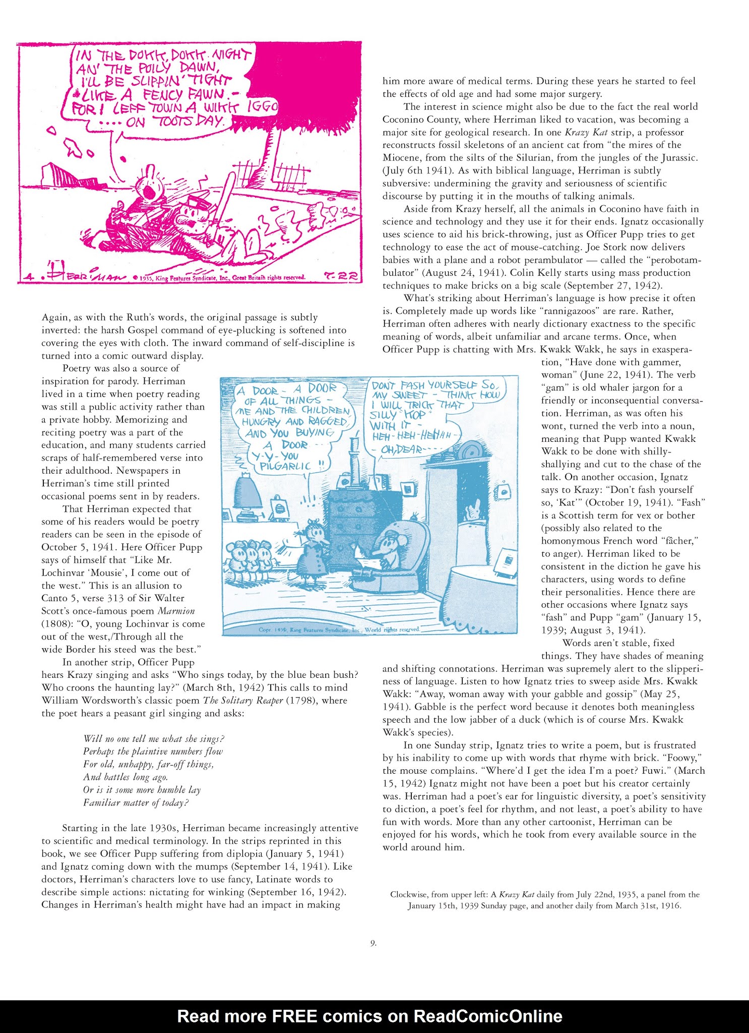 Read online Krazy & Ignatz comic -  Issue # TPB 12 - 9