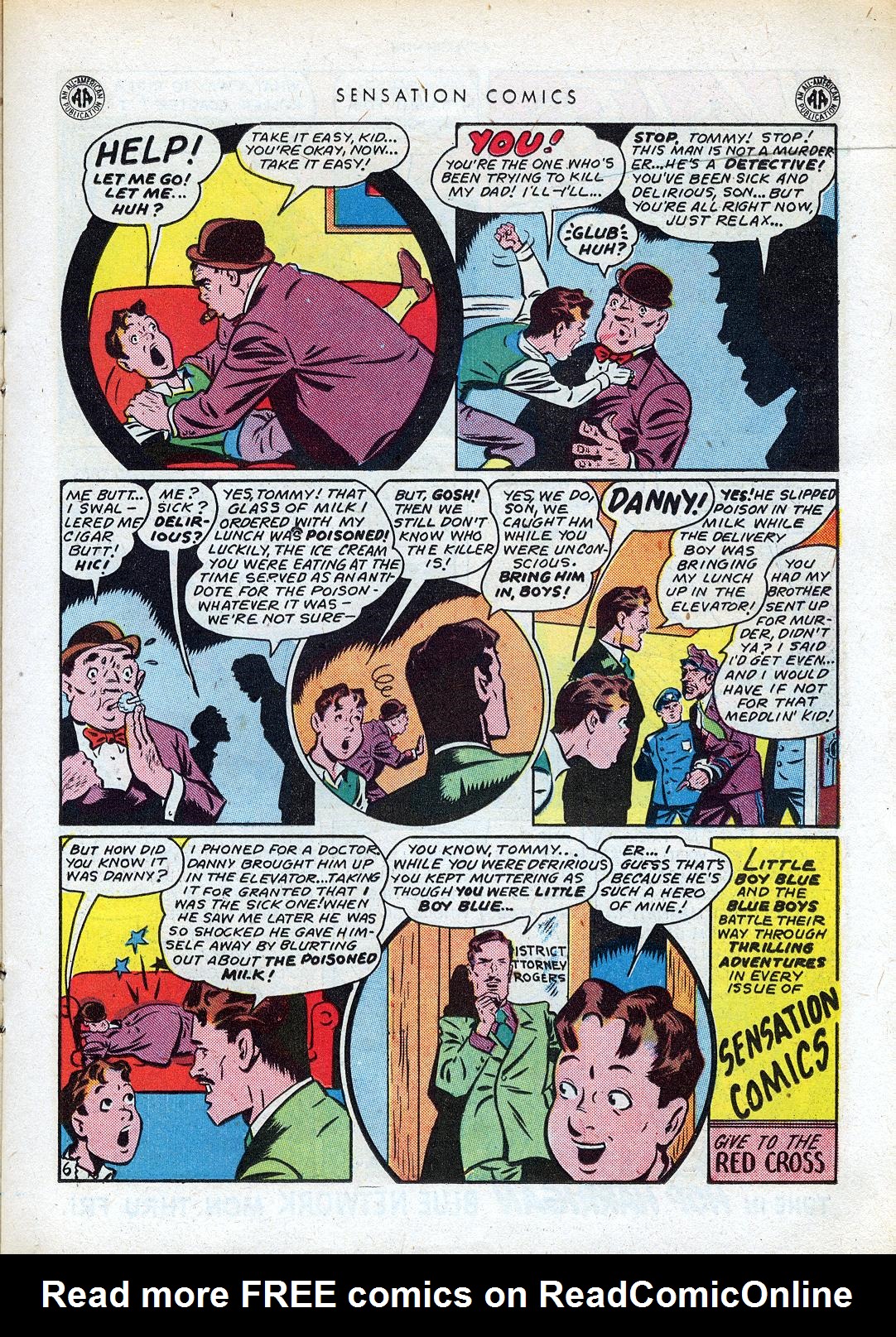 Read online Sensation (Mystery) Comics comic -  Issue #41 - 23