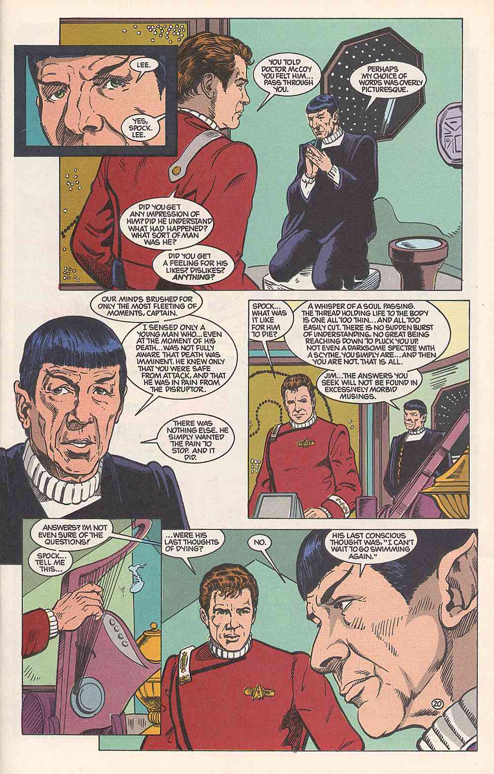 Read online Star Trek (1989) comic -  Issue #19 - 21