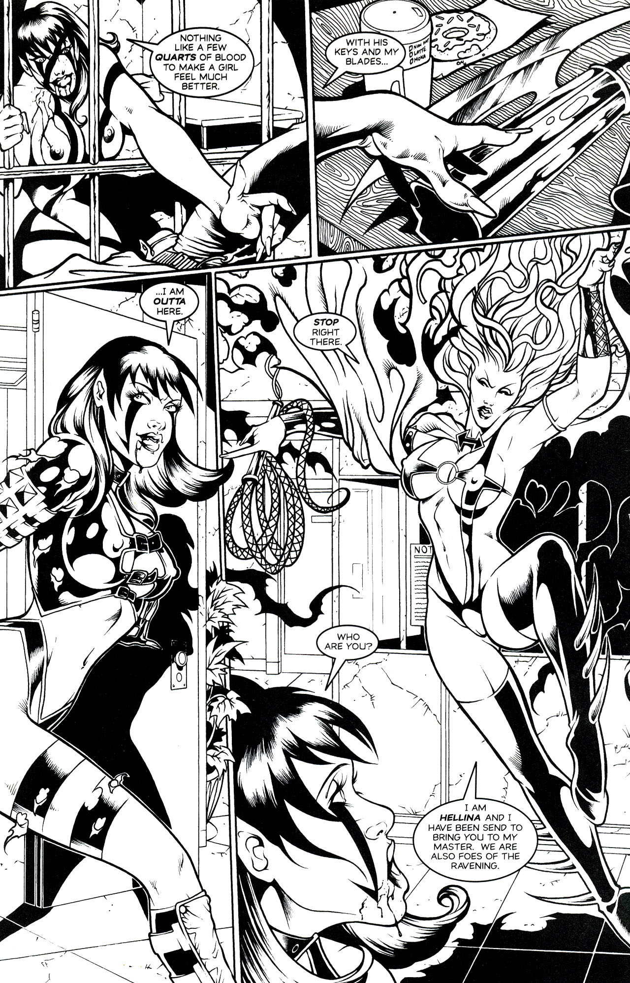 Read online Razor: Bleeding Heart comic -  Issue # Full - 16