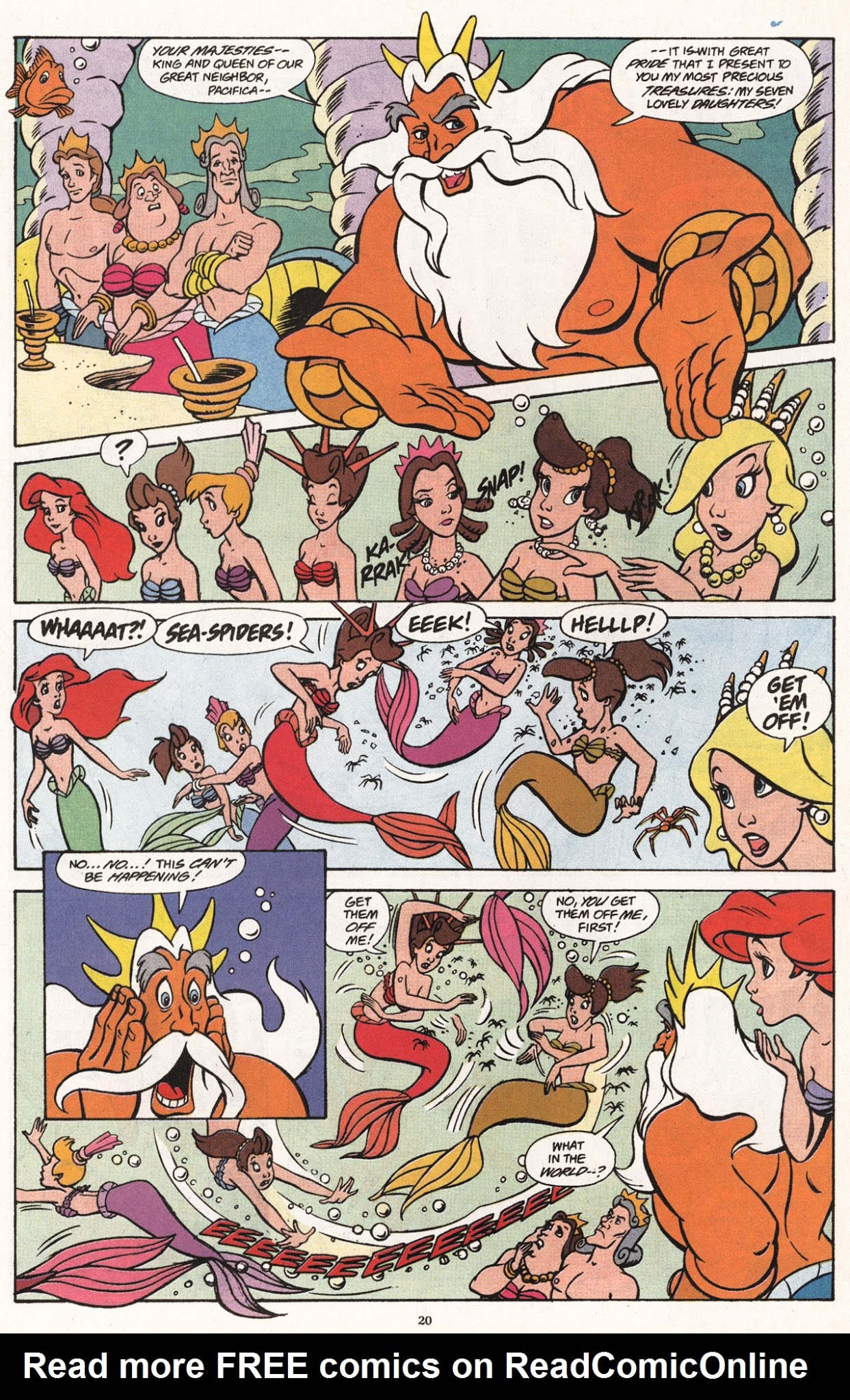 Read online Disney's The Little Mermaid comic -  Issue #2 - 22