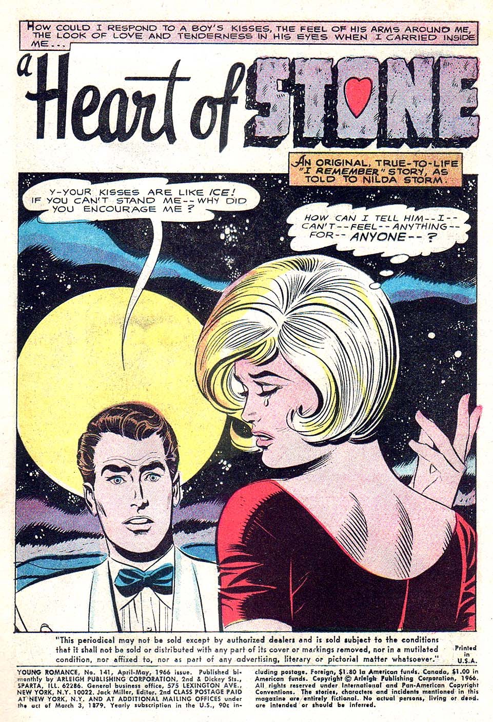 Read online Young Romance comic -  Issue #141 - 3