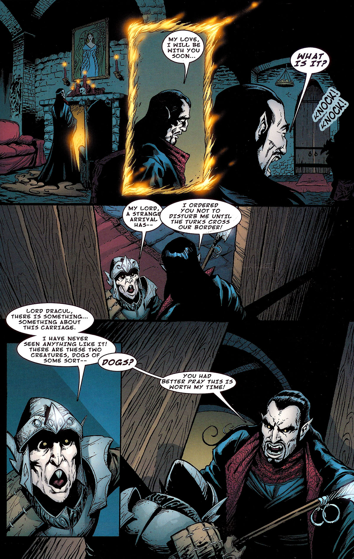 Read online Dracula vs King Arthur comic -  Issue #1 - 11